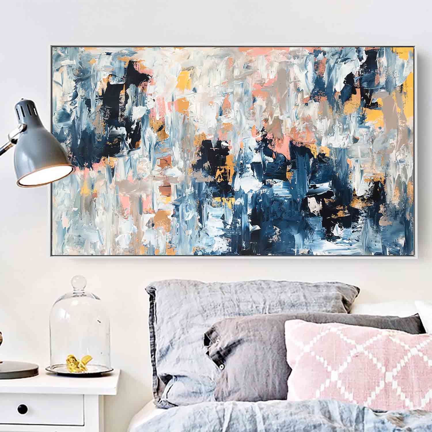 Through The Night - 122x70 cm - Original Painting