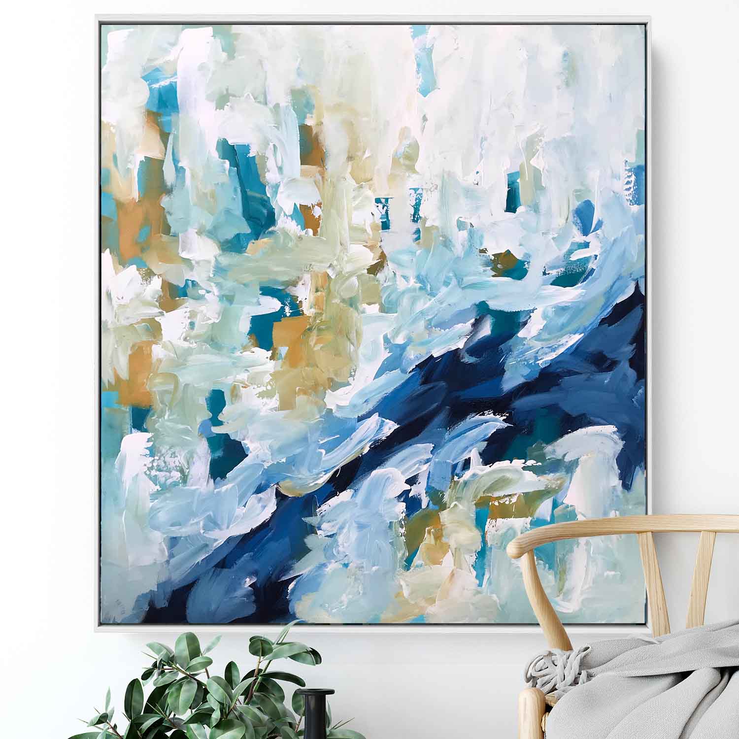 When The Moment Comes Part 2 - 92x102 cm - Original Painting