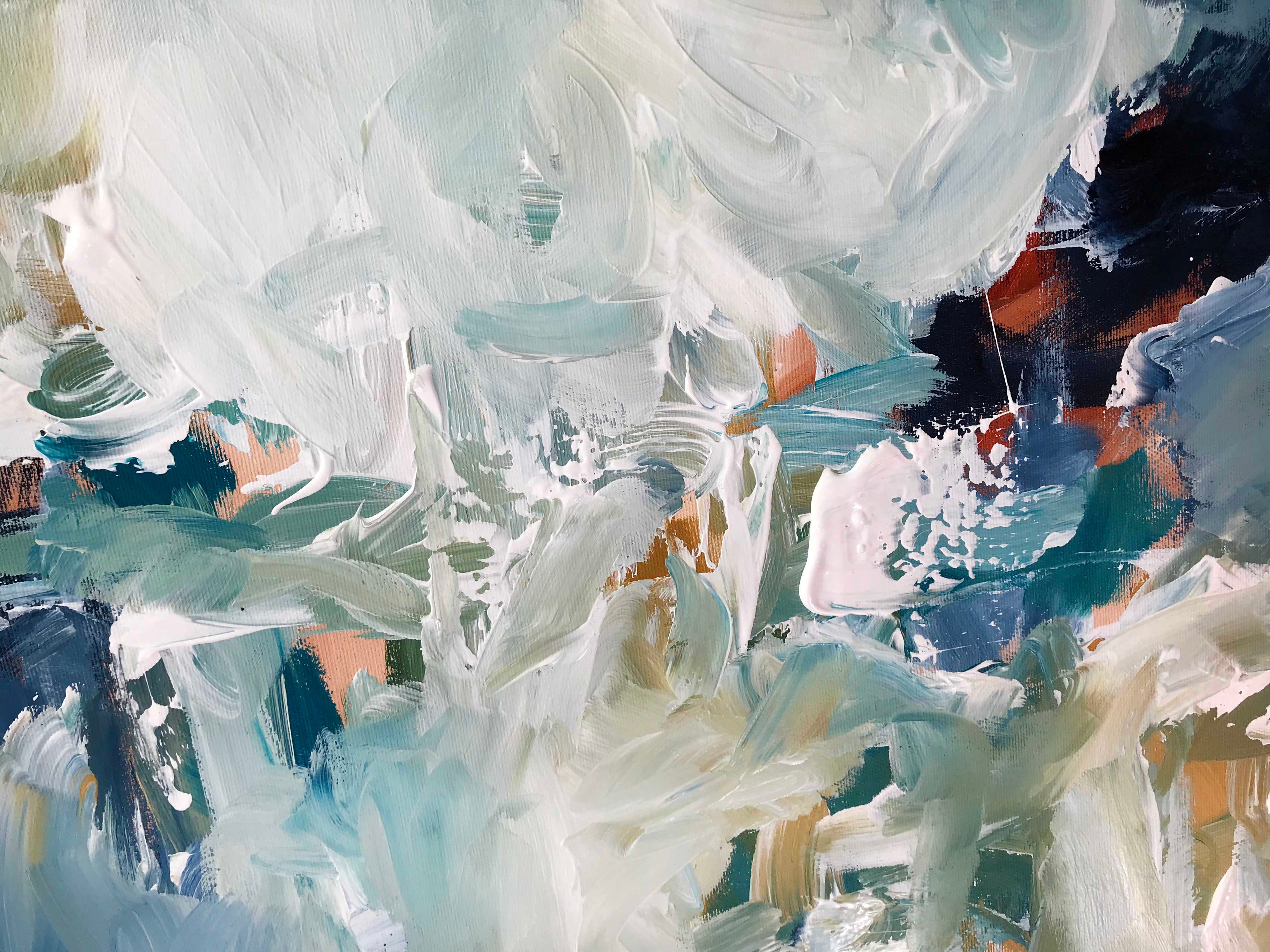 The Wave - 76 x 50 cm - Original Painting-OmarObaid.com