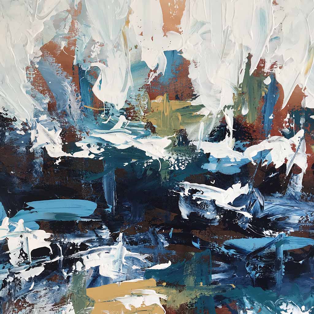 The Waterfall 3 - 152x92 cm - Original Painting