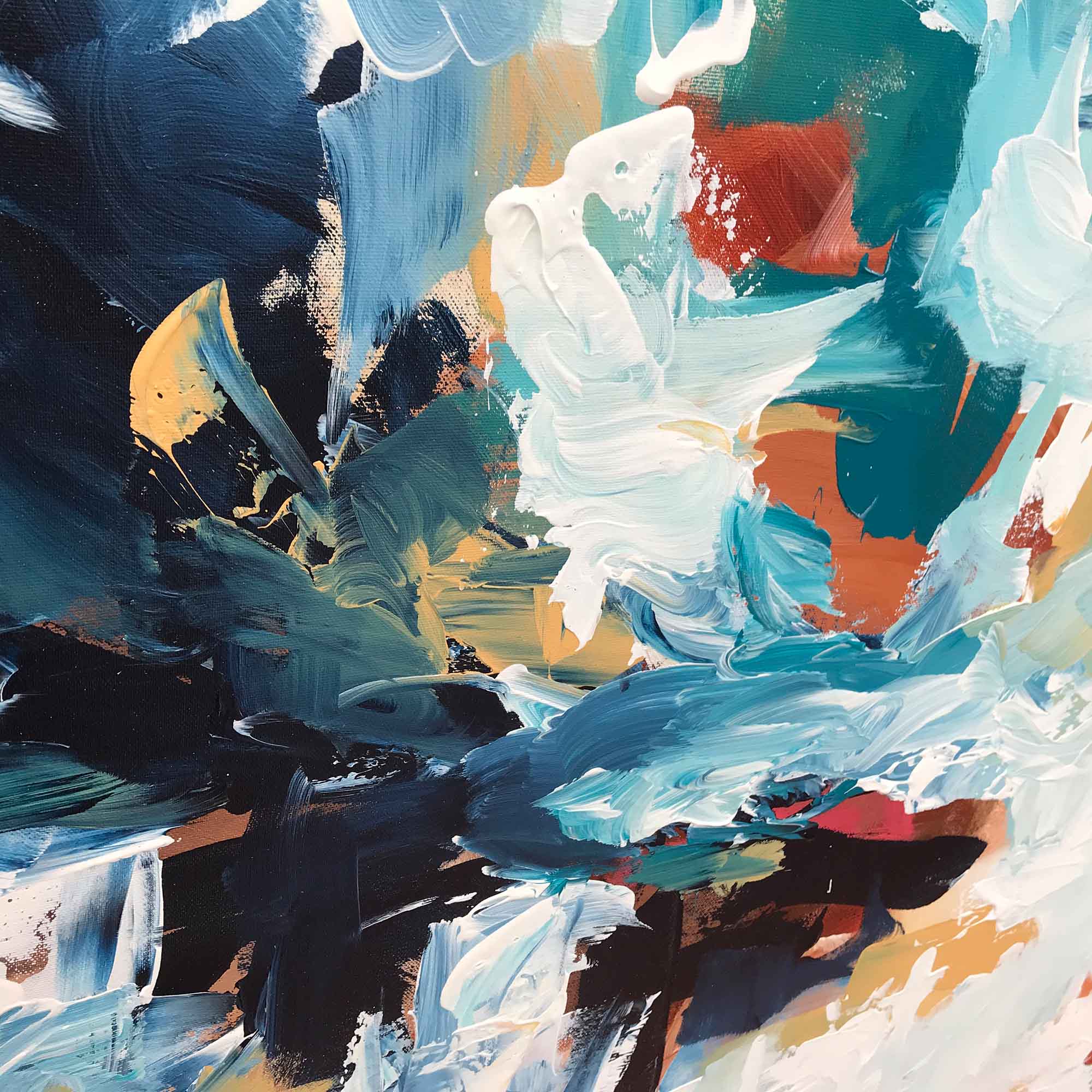 The Storm Within - 182x102 cm - Original Painting