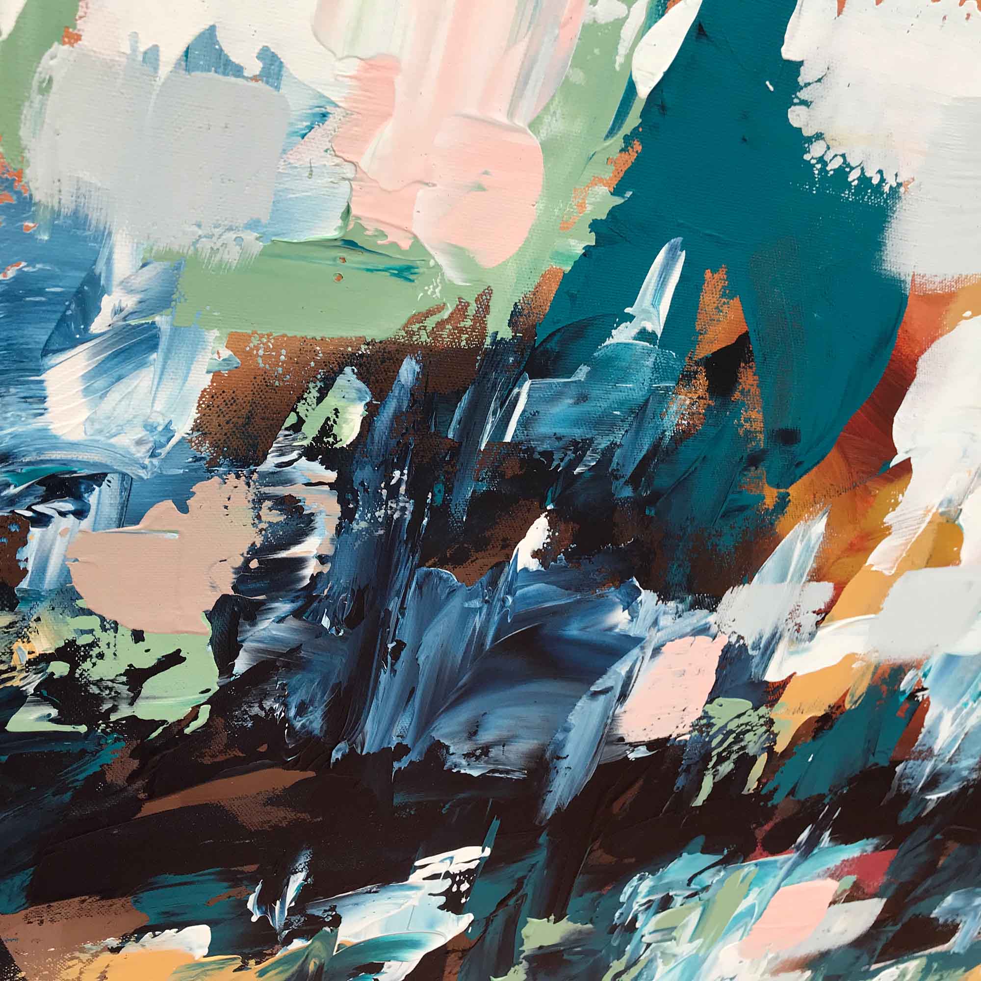 Uncharted - 152x92 cm - Original Painting