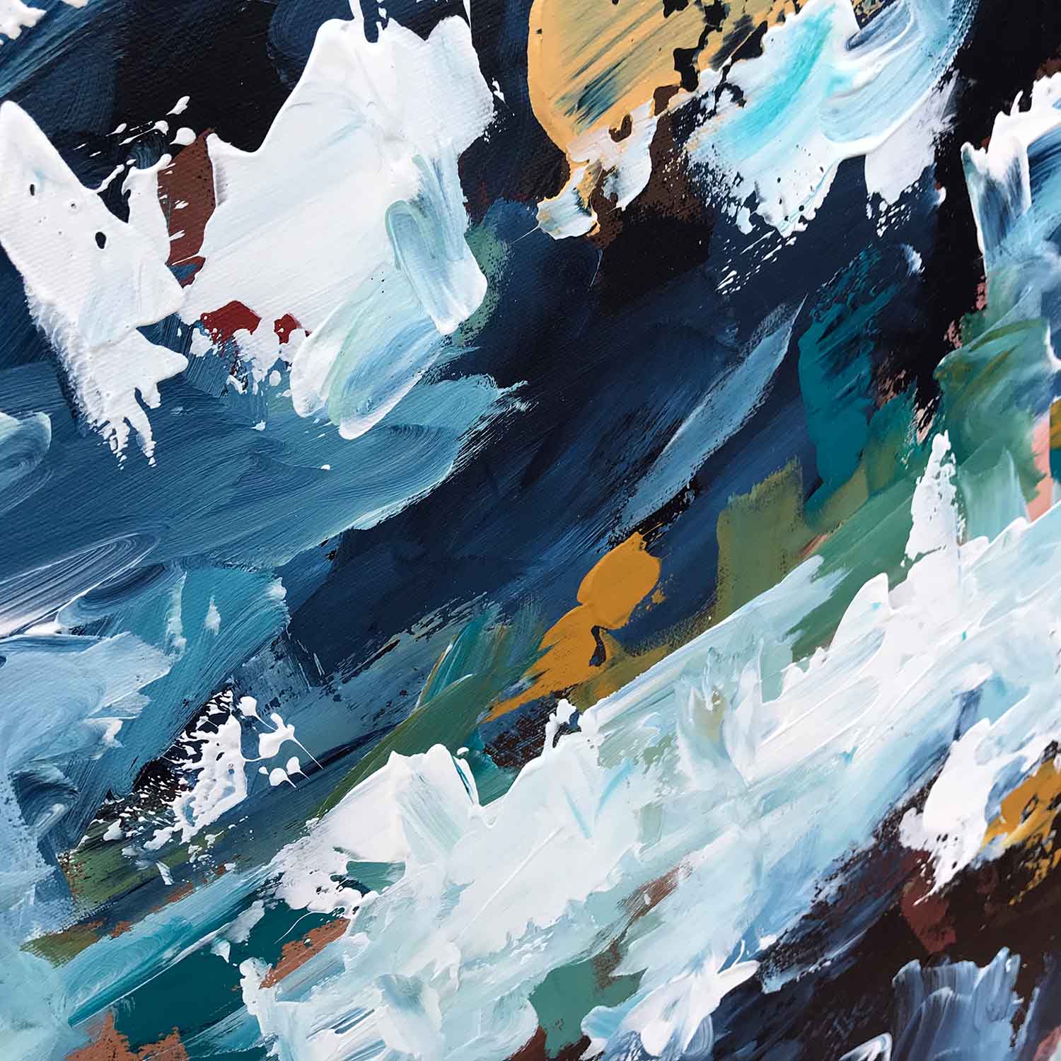 The Risk Is Worth The Gain - 152x92 cm - Original Painting