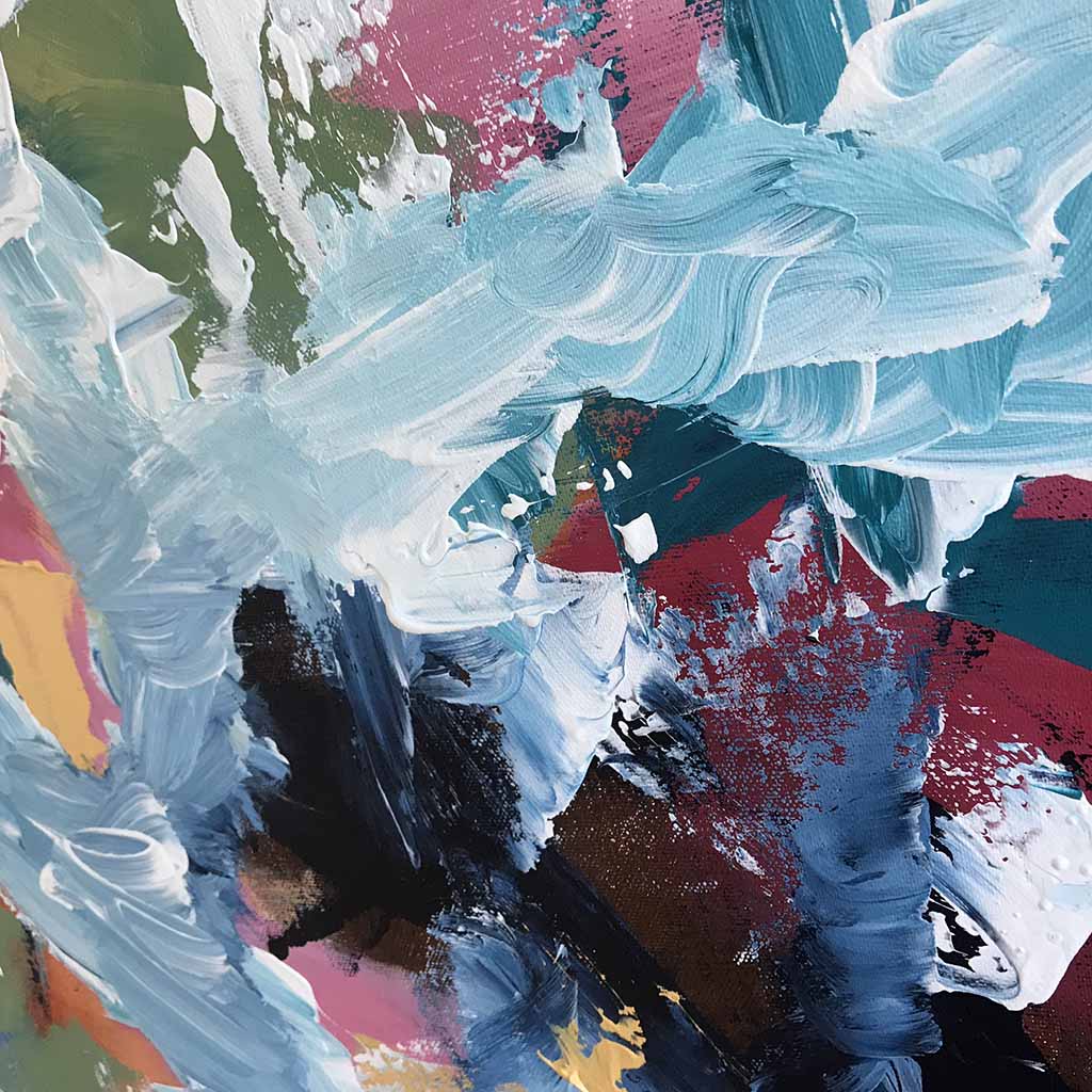 The Uncertain Path Part 1 - 102x50 cm - Original Painting