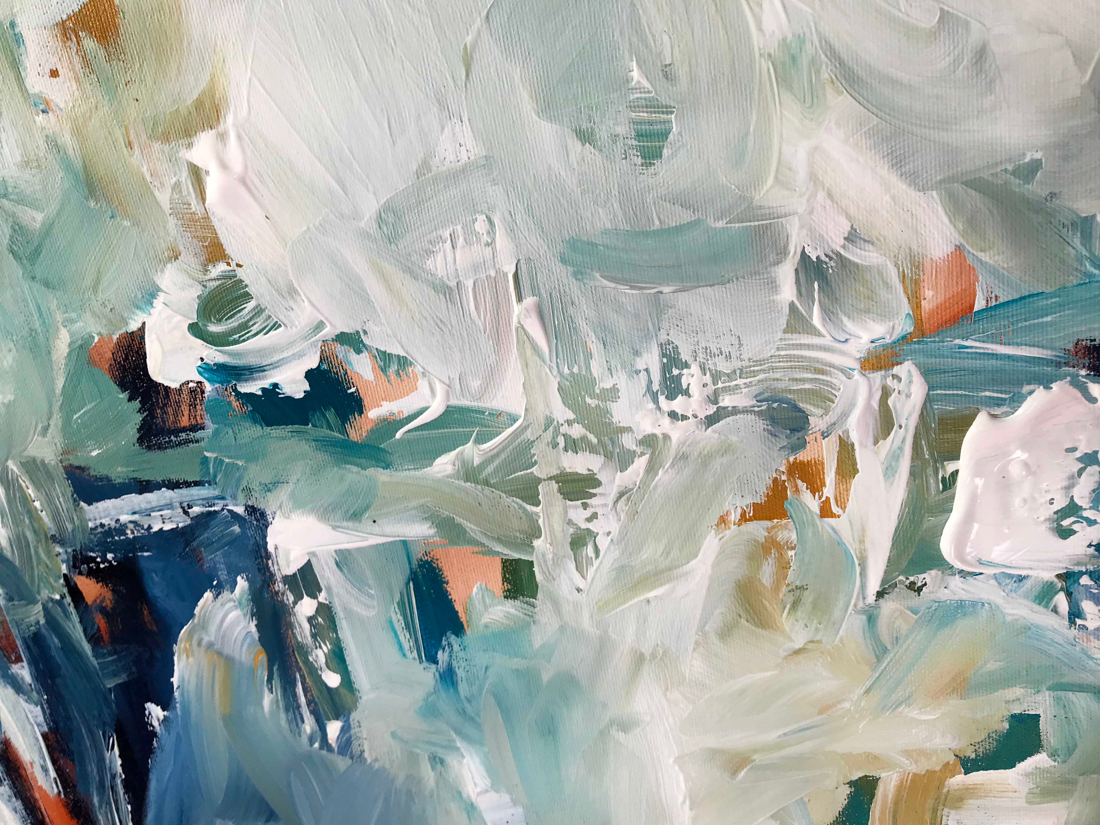 The Wave - 76 x 50 cm - Original Painting-OmarObaid.com