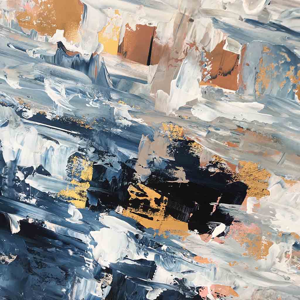 Through The Night - 122x70 cm - Original Painting