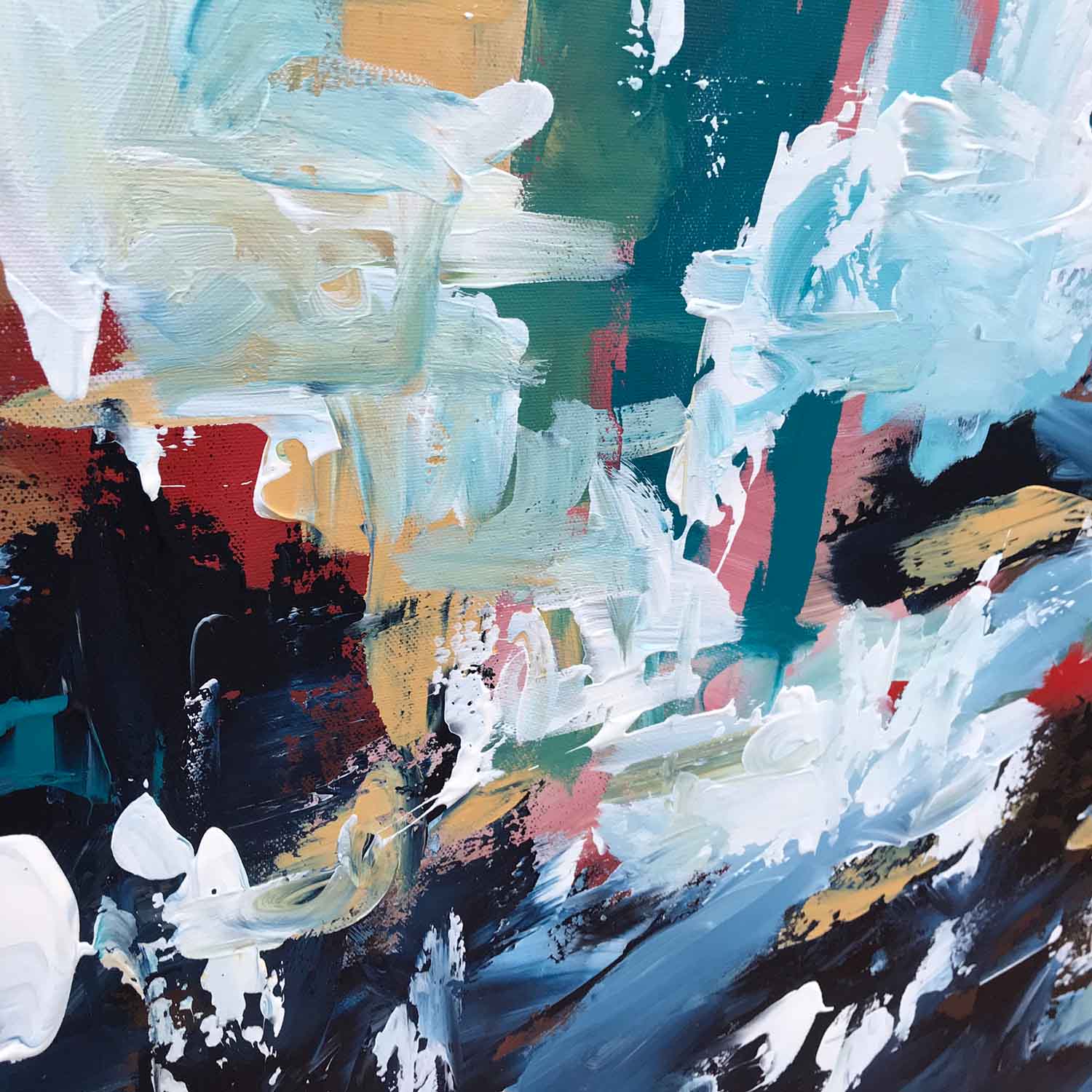 The Risk Is Worth The Gain - 152x92 cm - Original Painting