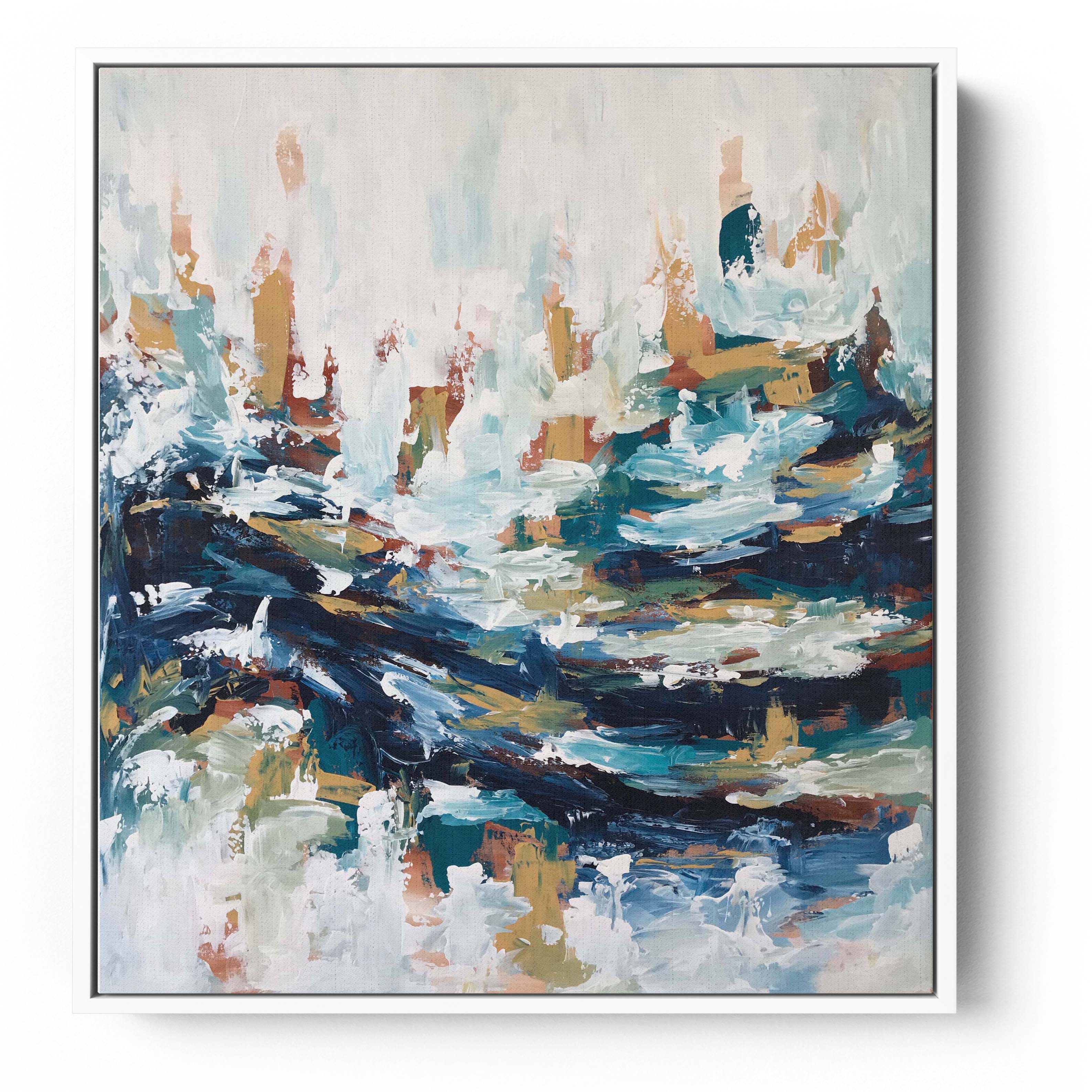 The Wave - 92x102 cm - Original Painting