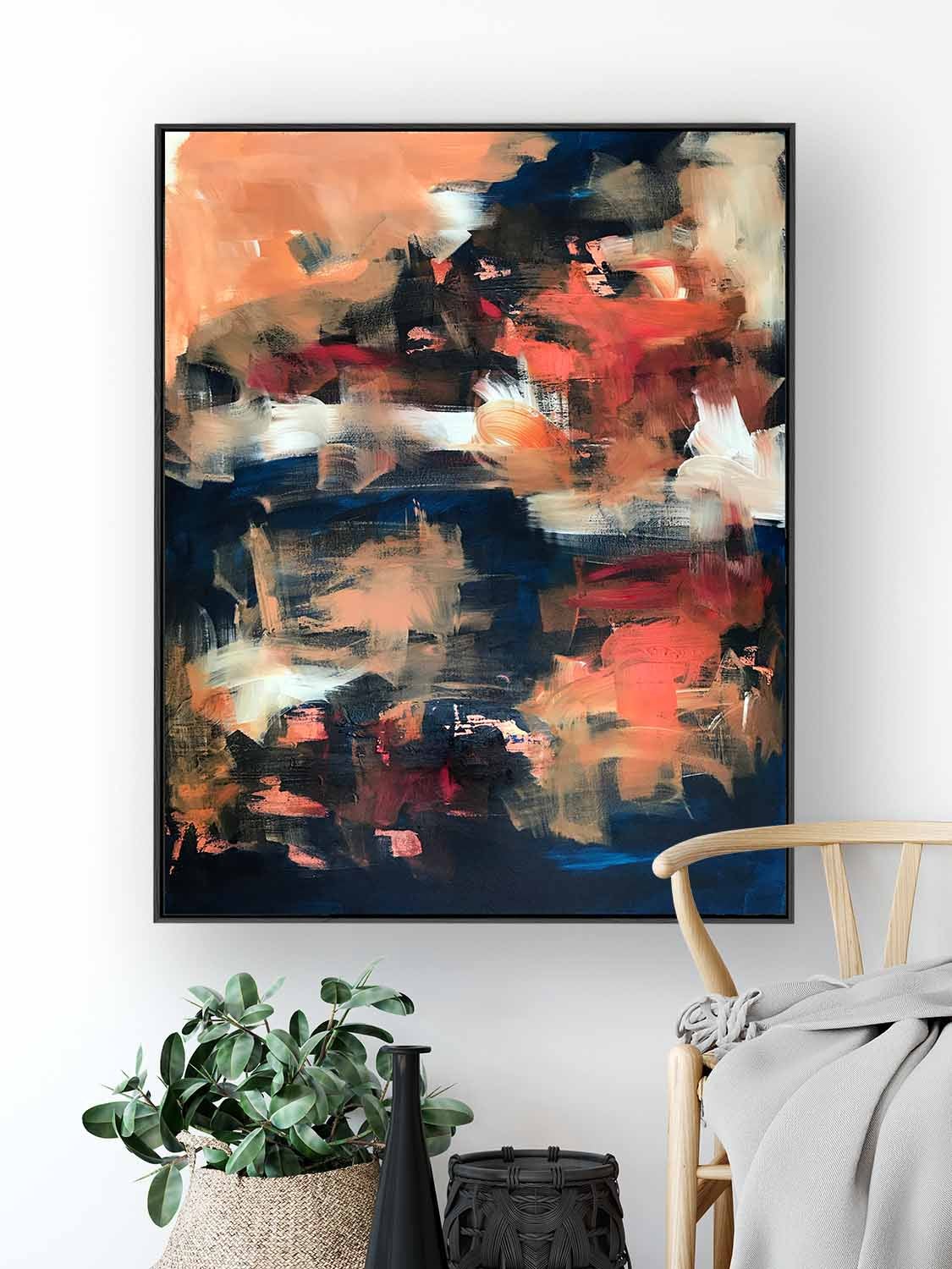 The Untold Story Diptych Painting