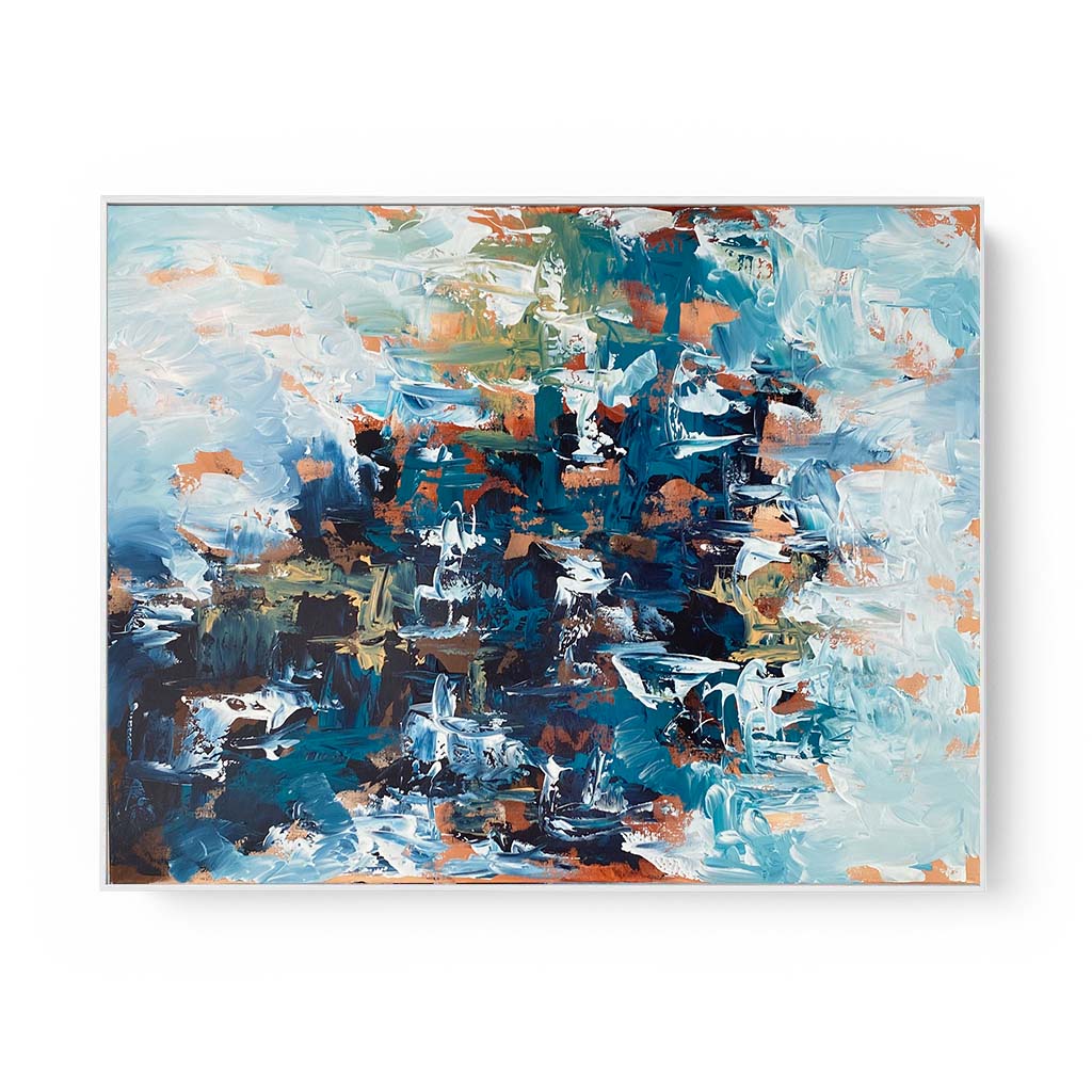 Time Has Stopped 1 - 100x76 cm - Original Painting