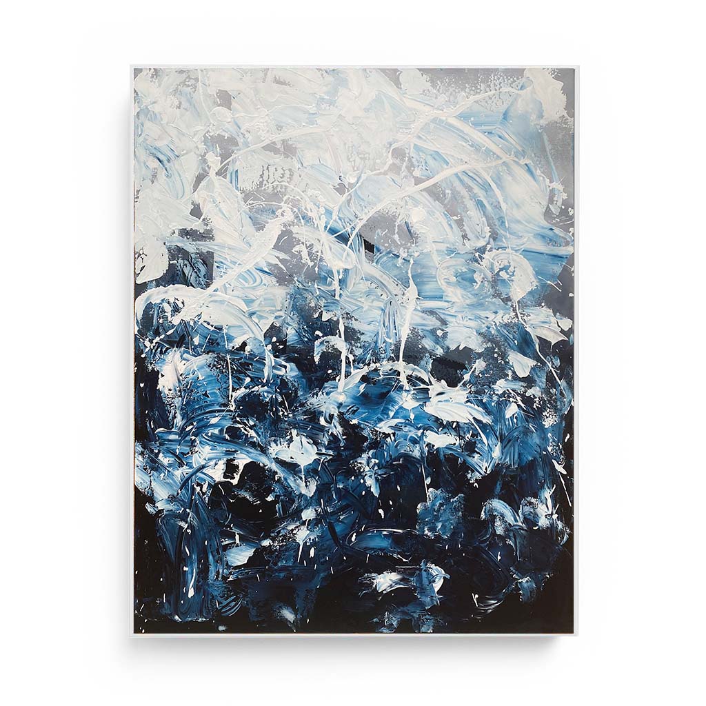 Waterfall - 120x90 cm - Original Painting