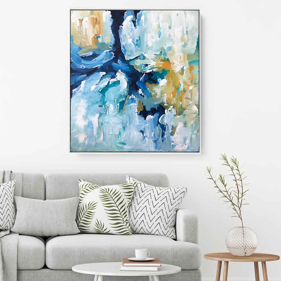 When The Moment Comes Part 1 - 92x102 cm - Original Painting