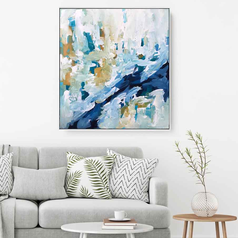 When The Moment Comes Part 2 - 92x102 cm - Original Painting