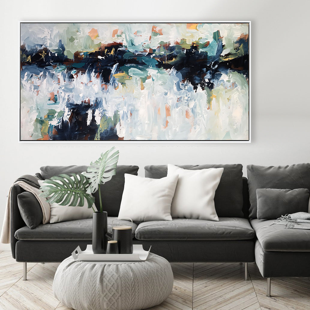 Unknown Yet Familiar - 152x76 cm - Original Painting