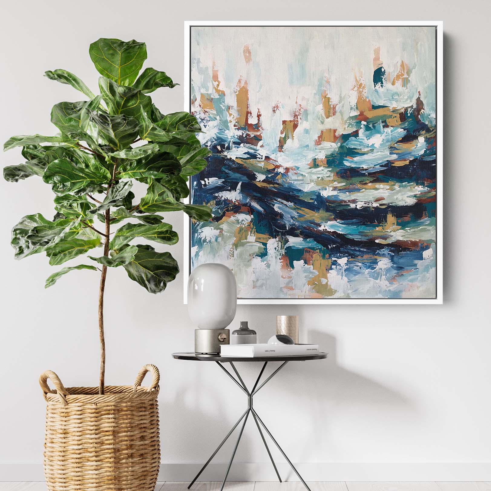 The Wave - 92x102 cm - Original Painting