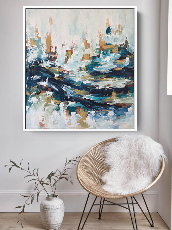 The Wave - 92x102 cm - Original Painting