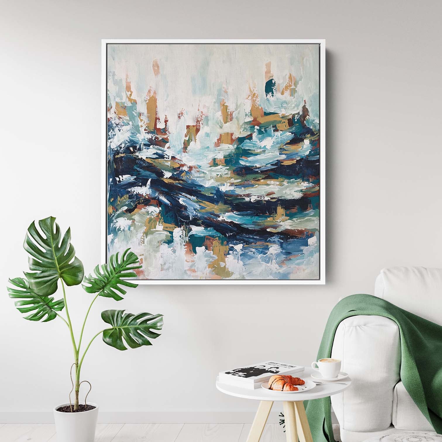 The Wave - 92x102 cm - Original Painting