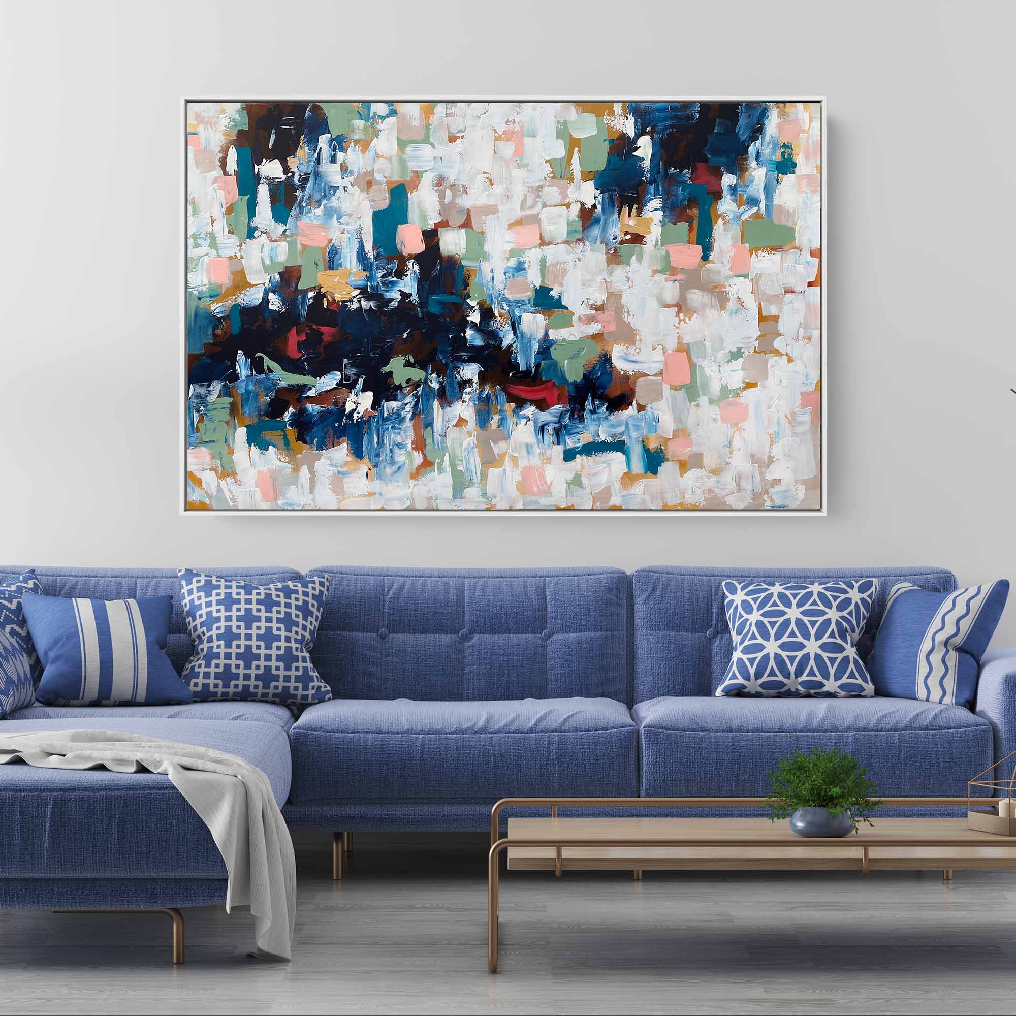 Uncharted 3 - 152x102 cm - Original Painting