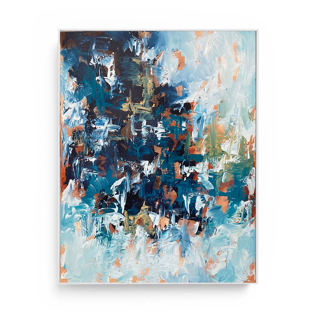 Time Has Stopped 1 - 100x76 cm - Original Painting