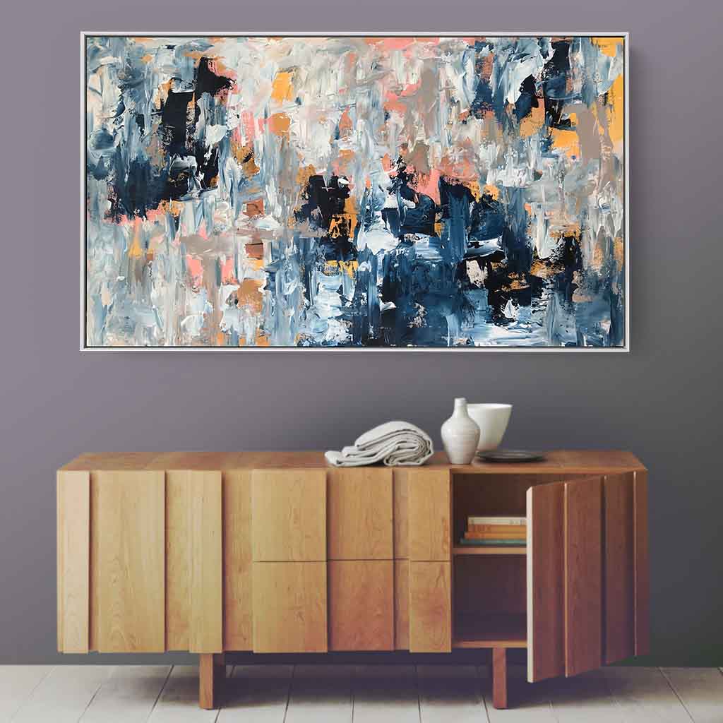 Through The Night - 122x70 cm - Original Painting