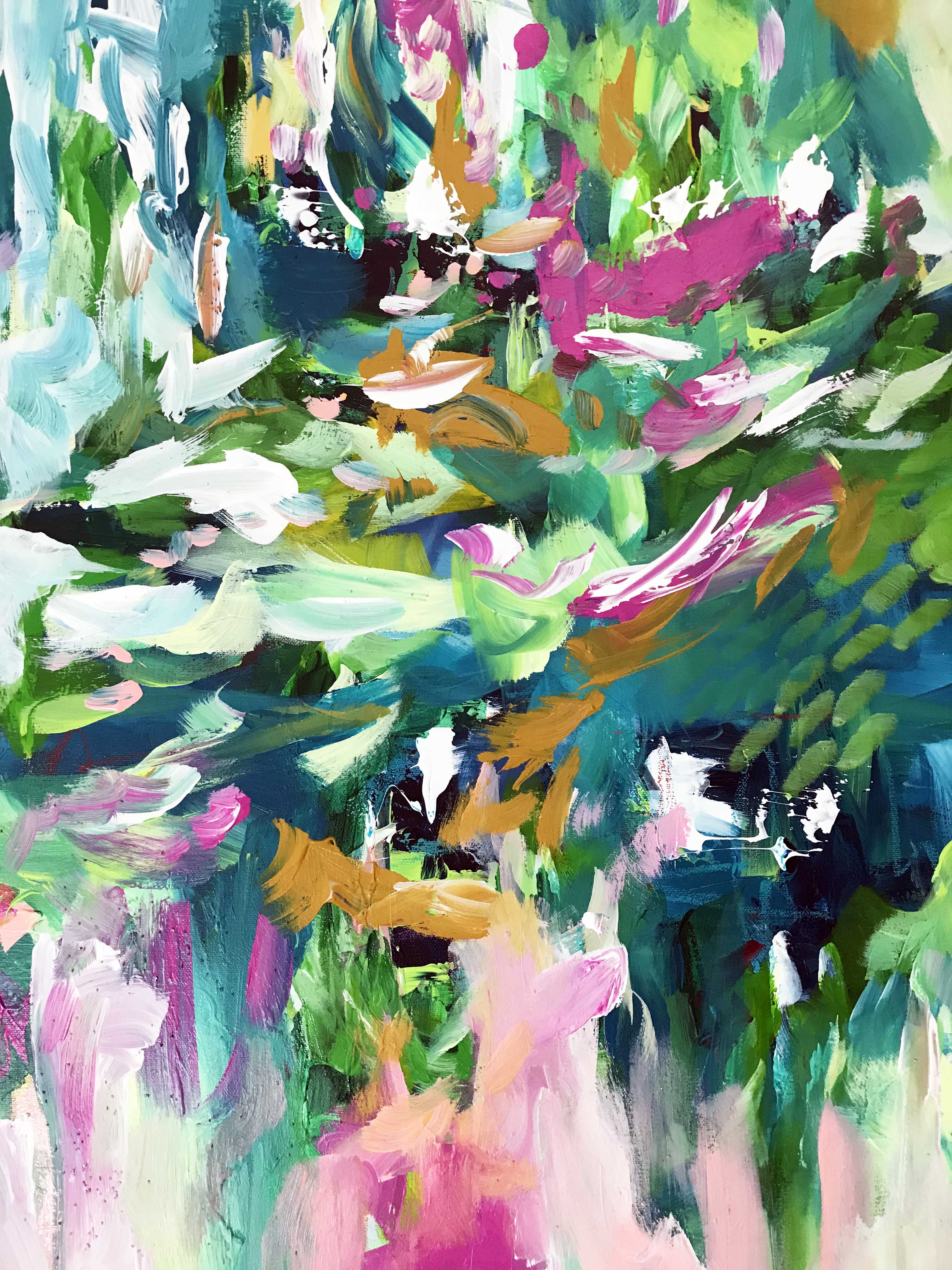 Without You There Is No Tomorrow - 152x107 cm - Original Painting-OmarObaid.com