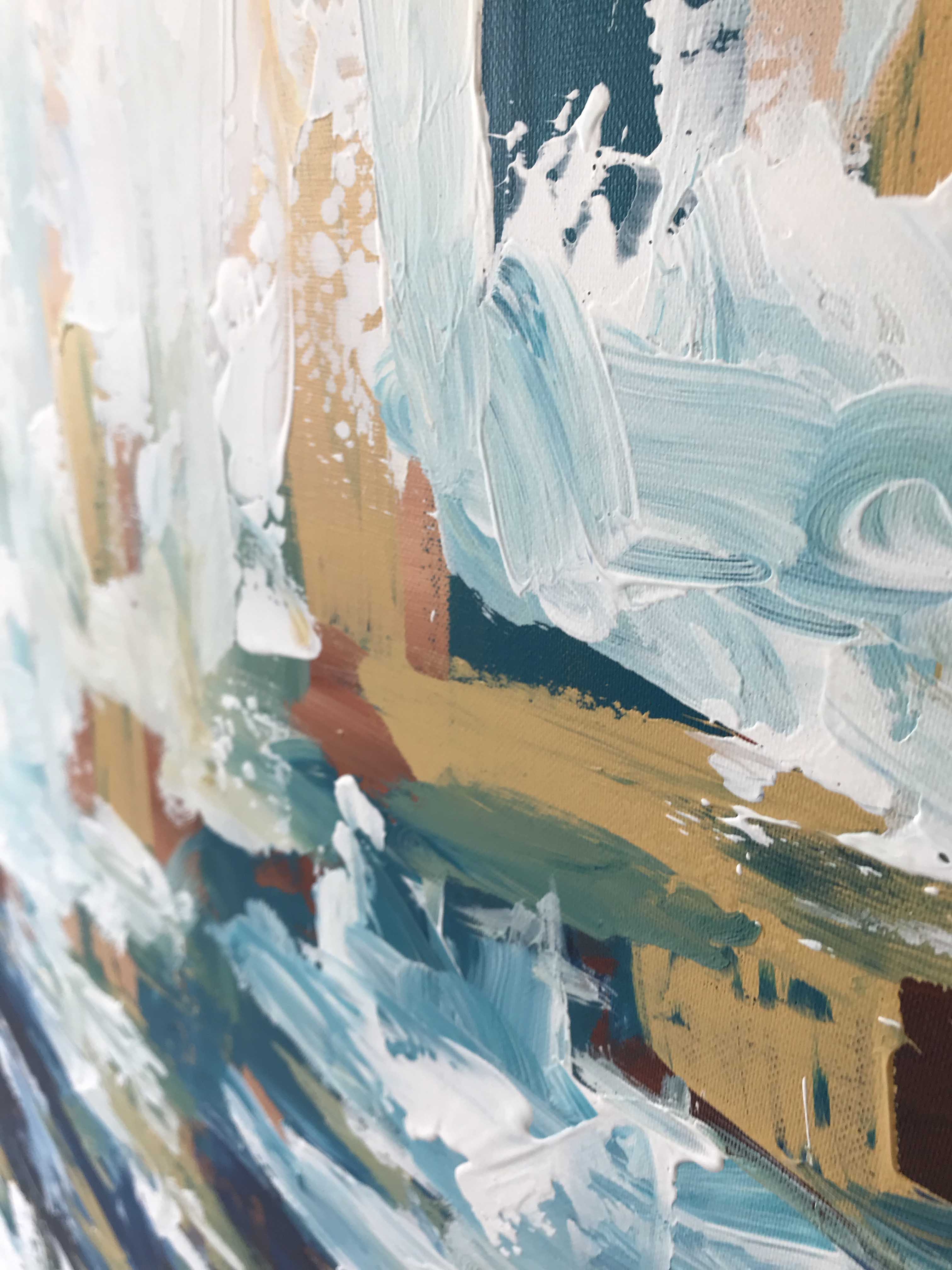 The Wave - 92x102 cm - Original Painting