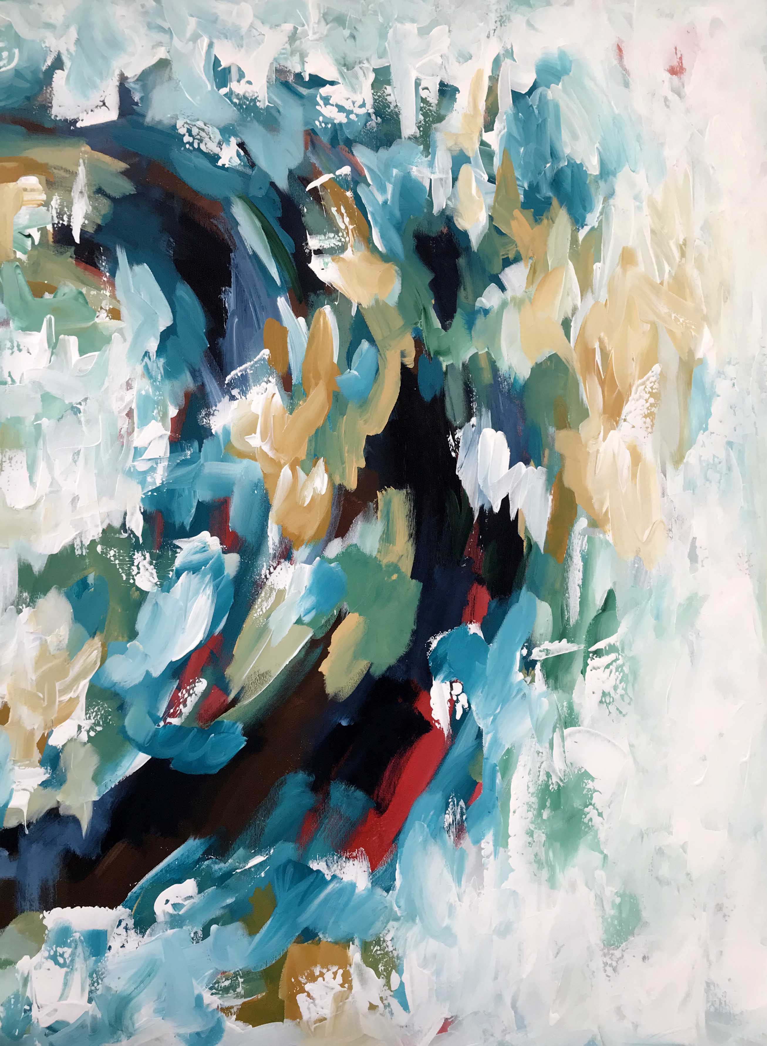 The Unwritten Rules - 152x102 cm - Original Painting-OmarObaid.com