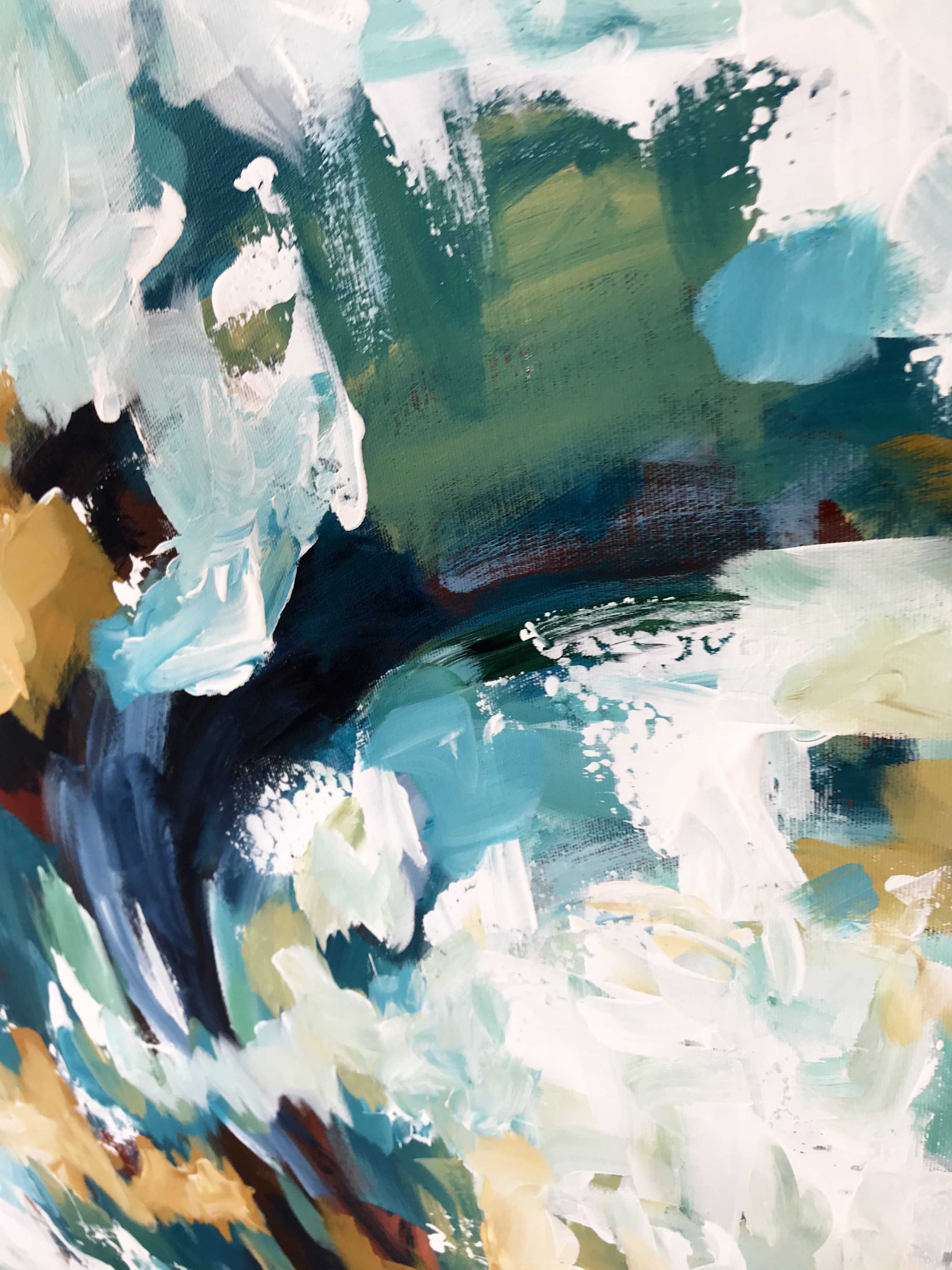 The Unwritten Rules - 152x102 cm - Original Painting-OmarObaid.com
