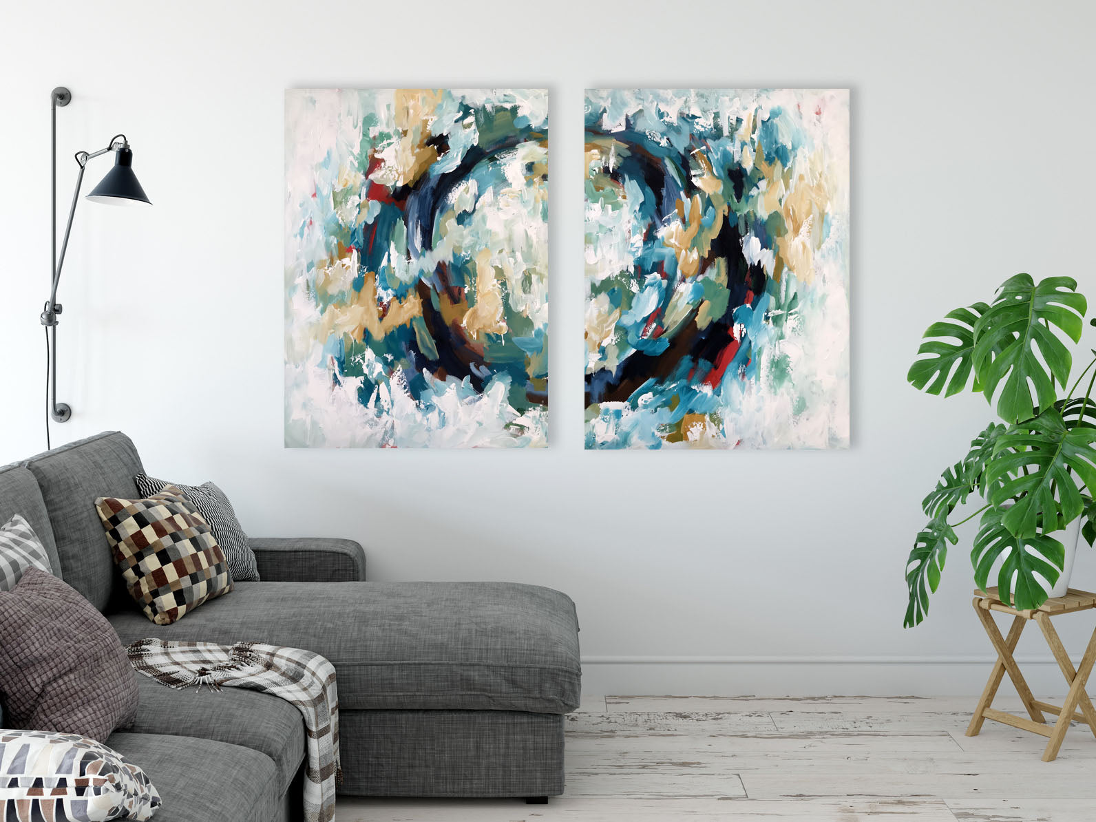 The Unwritten Rules - 152x102 cm - Original Painting-OmarObaid.com
