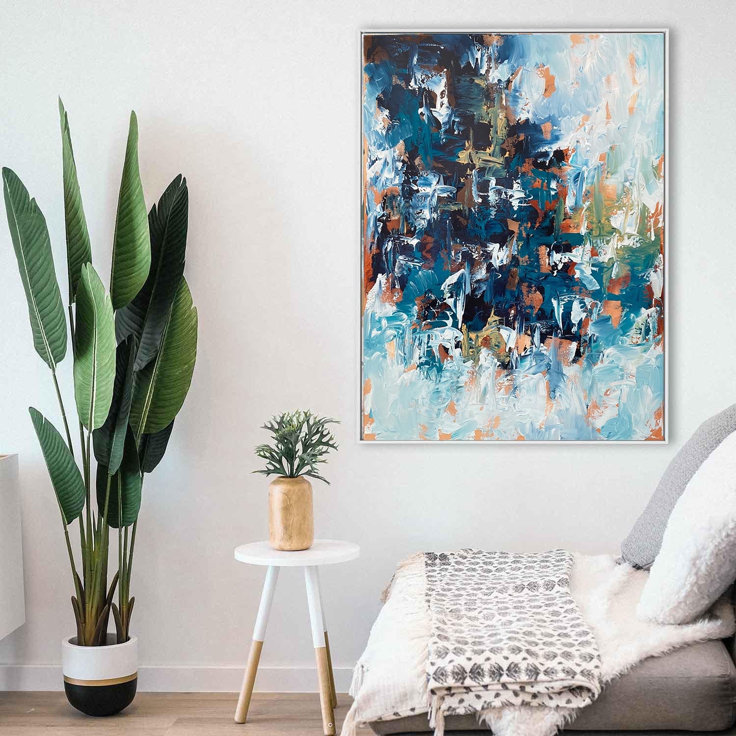 Time Has Stopped 1 - 100x76 cm - Original Painting