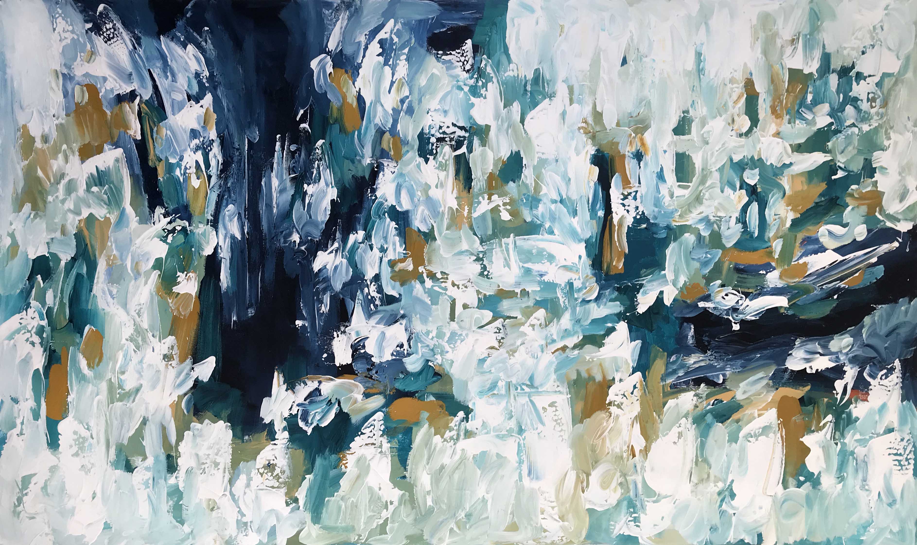 Time Flies - 152x90 cm - Original Painting
