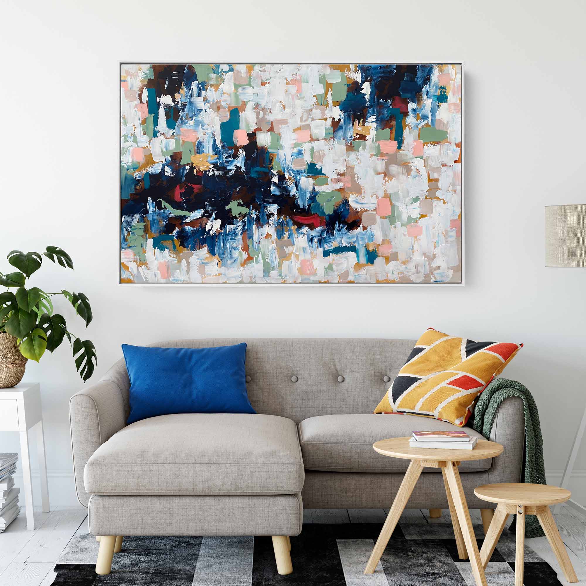 Uncharted 3 - 152x102 cm - Original Painting