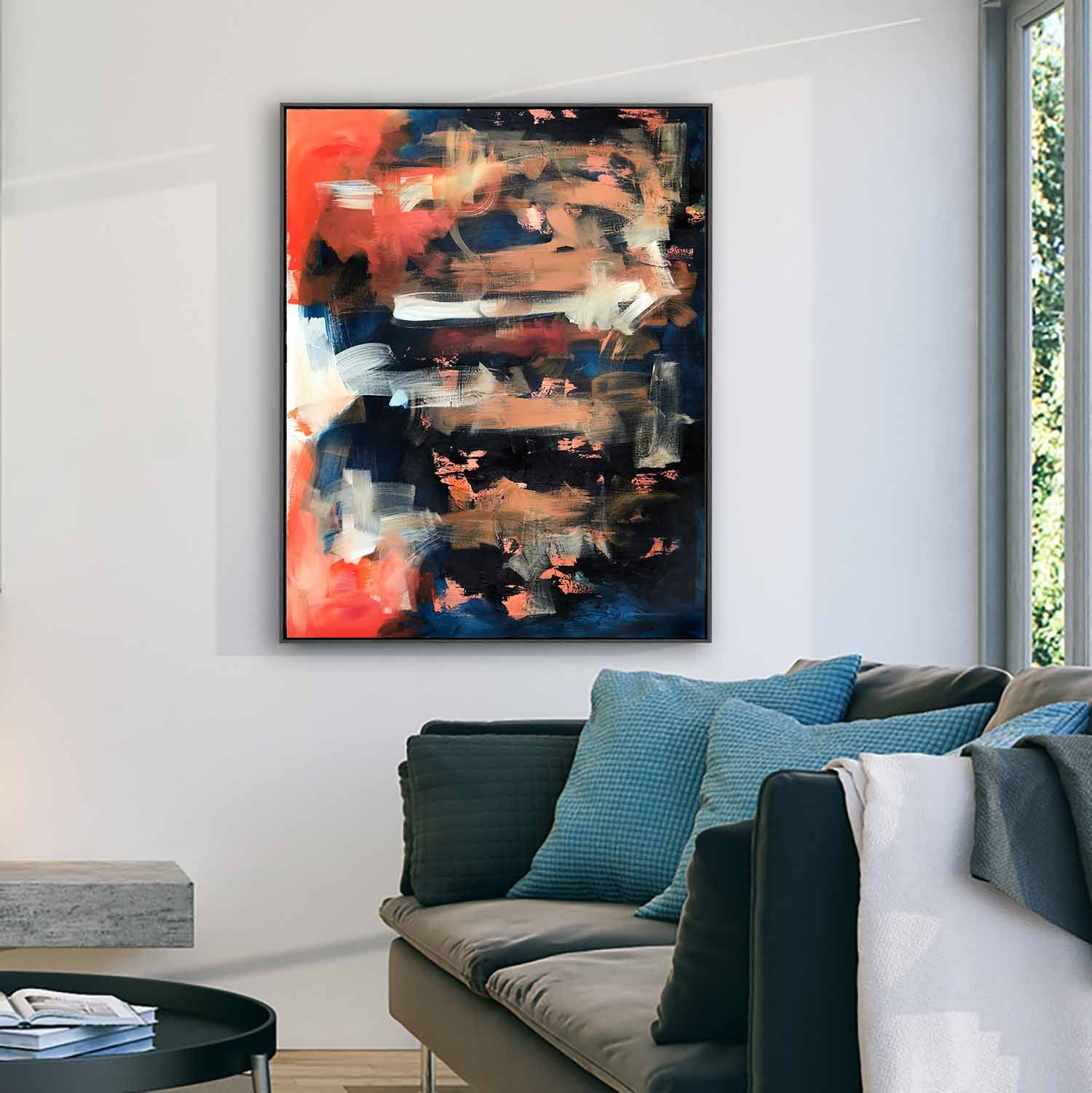 The Untold Story Diptych Painting