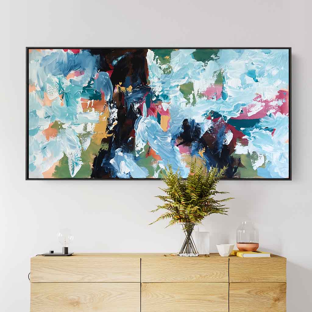 The Uncertain Path Part 1 - 102x50 cm - Original Painting