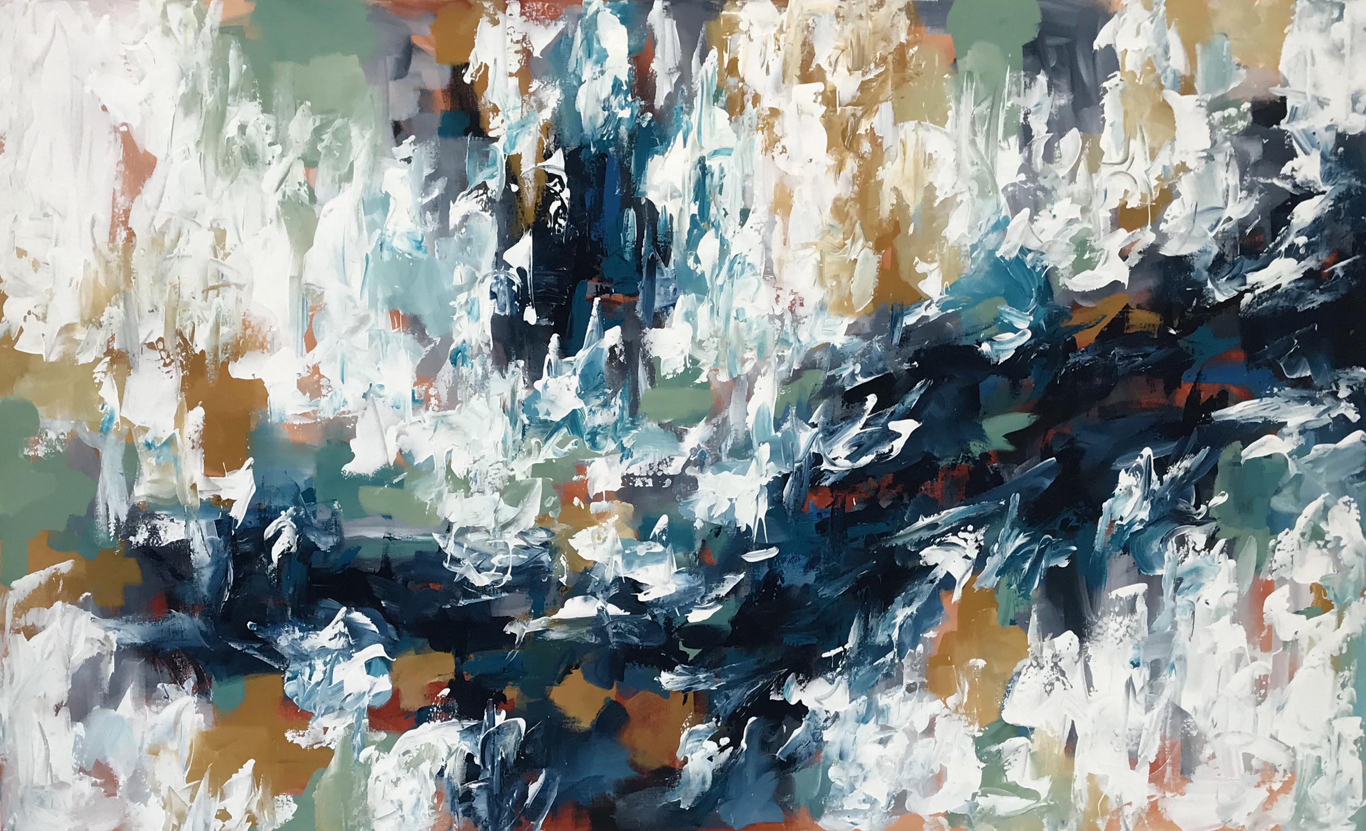 Where It All Began 2 - 152x90 cm - Original Painting