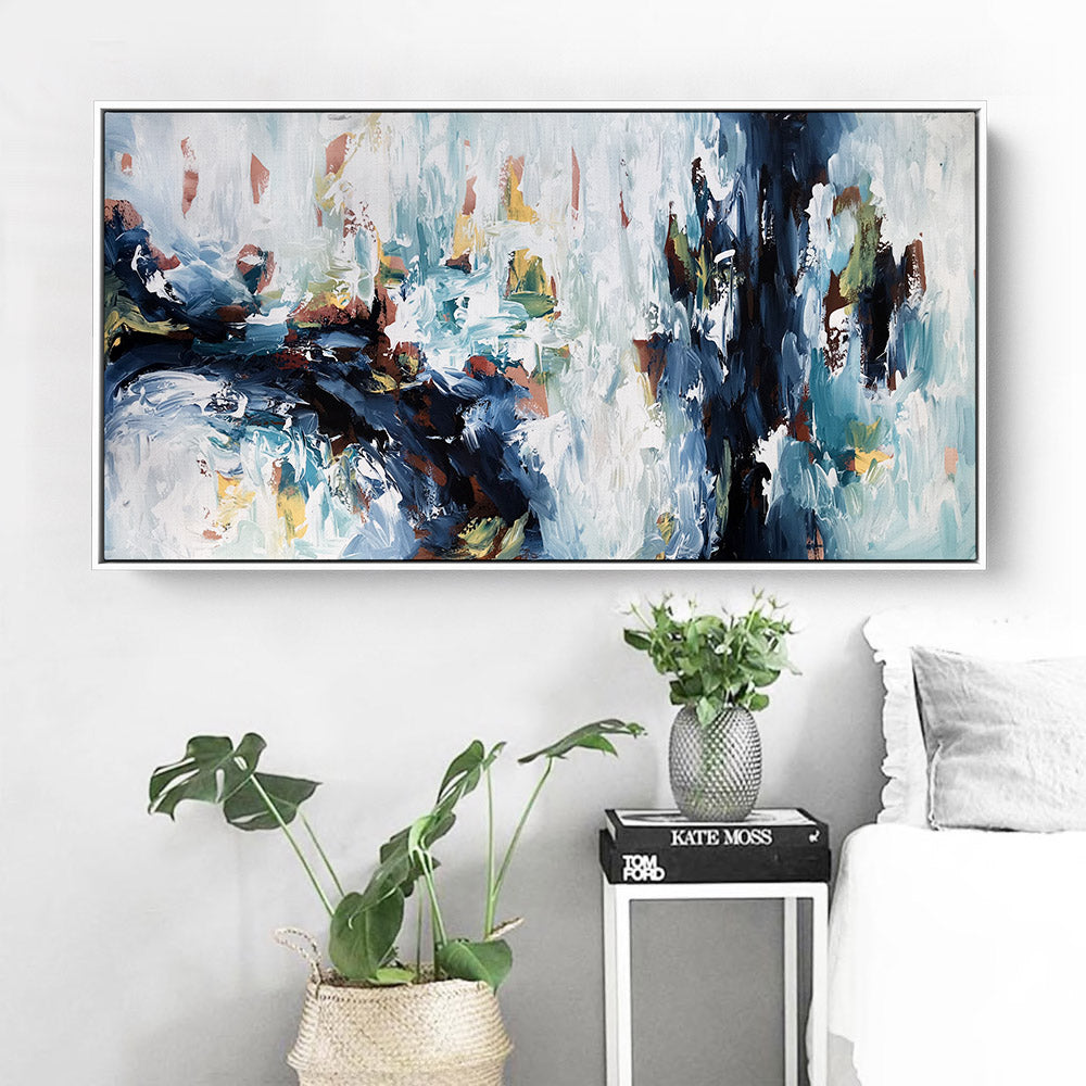 The Waterfall 2 - 152x76 cm - Original Painting