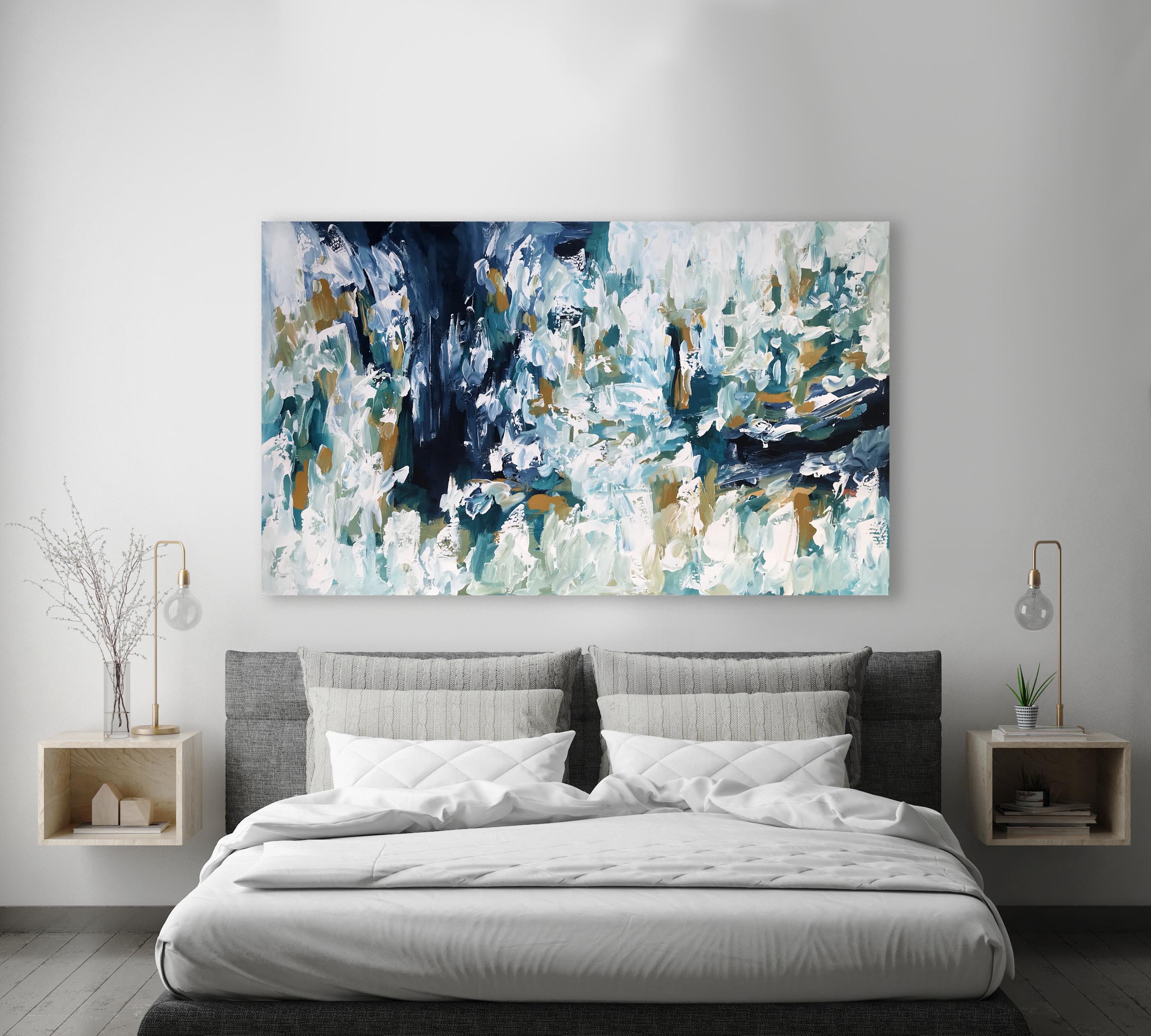 Time Flies - 152x90 cm - Original Painting