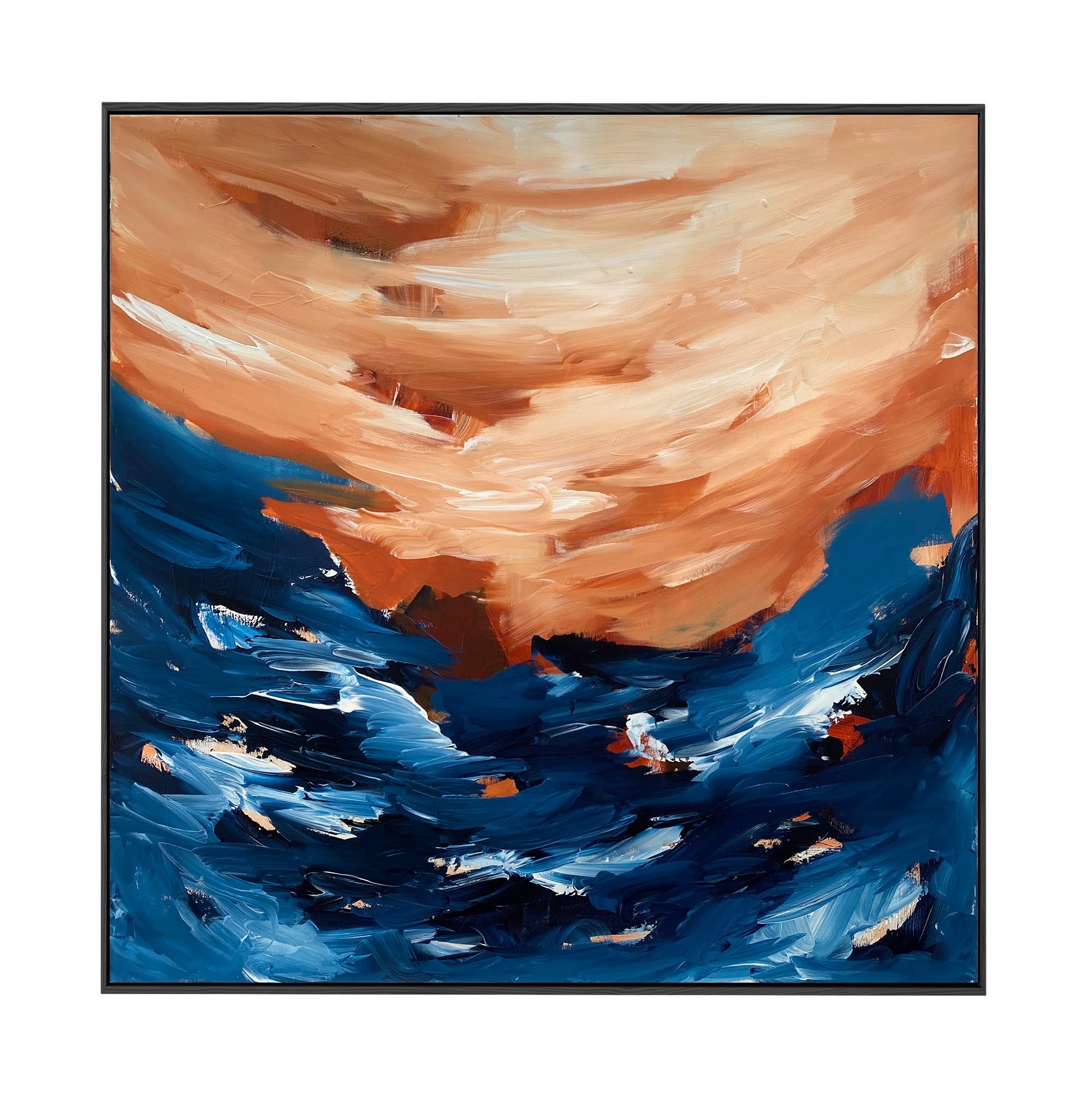 Untamed - 102x102 cm - Original Painting