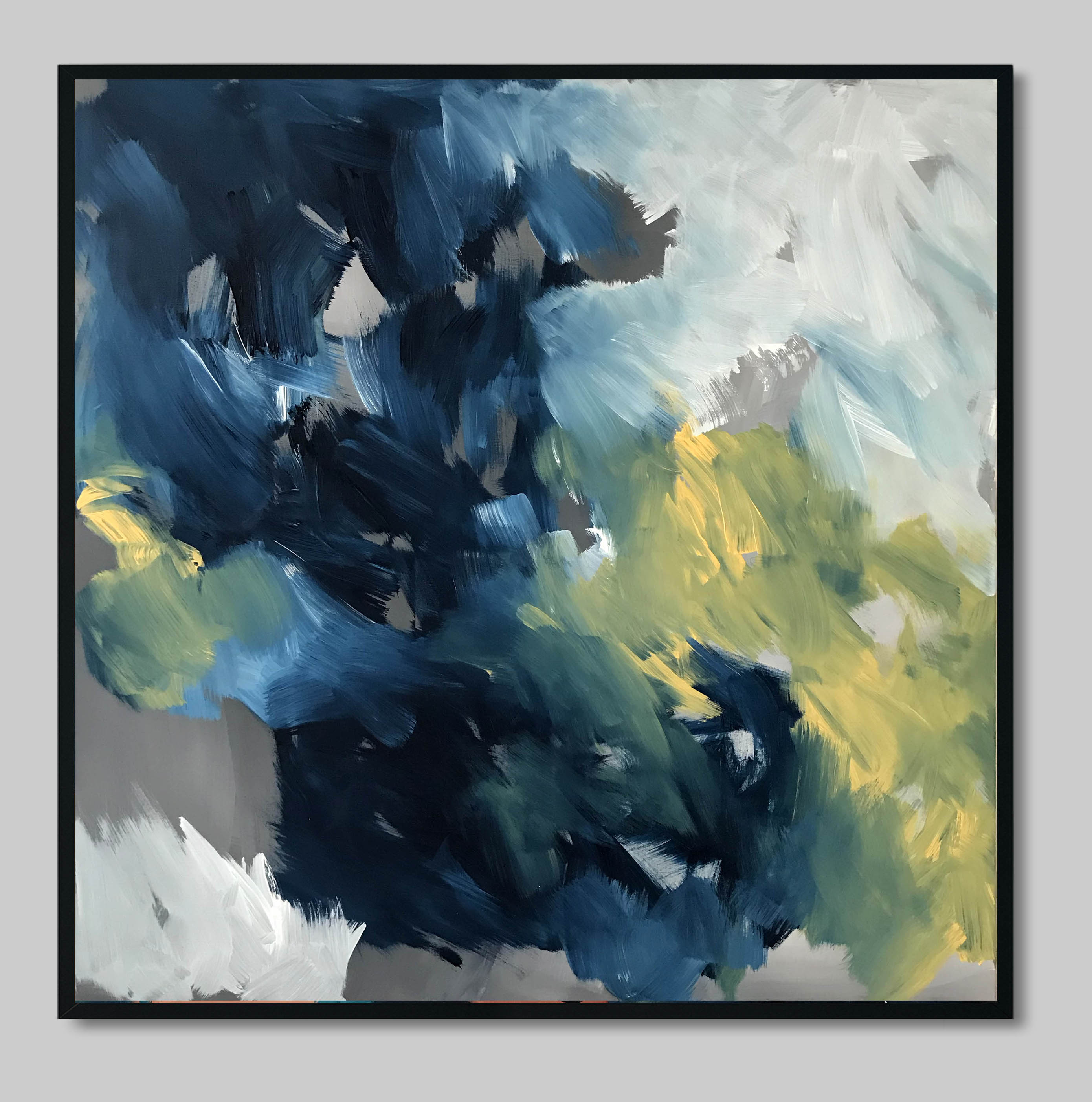 Turning Tide - 102x102 cm - Original Painting