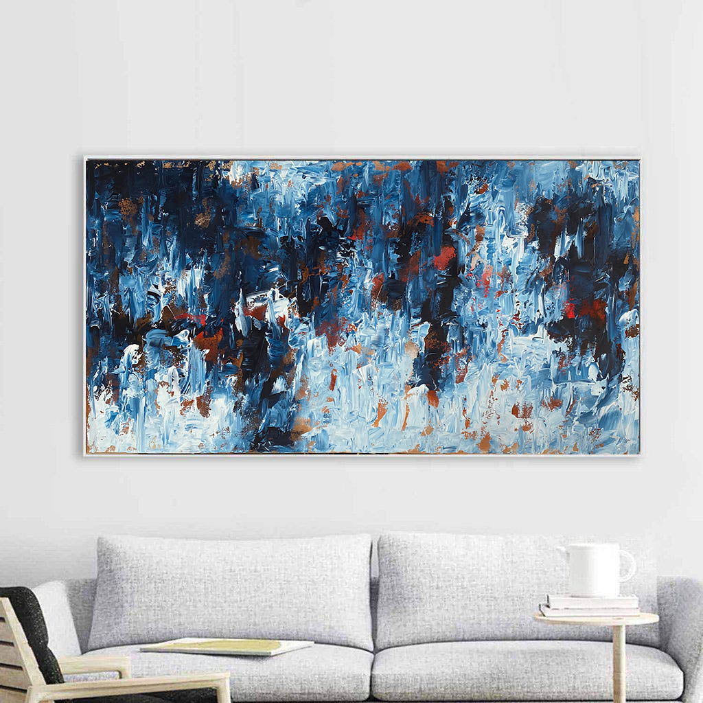 Time To Remember - 150x76 cm - Original Painting