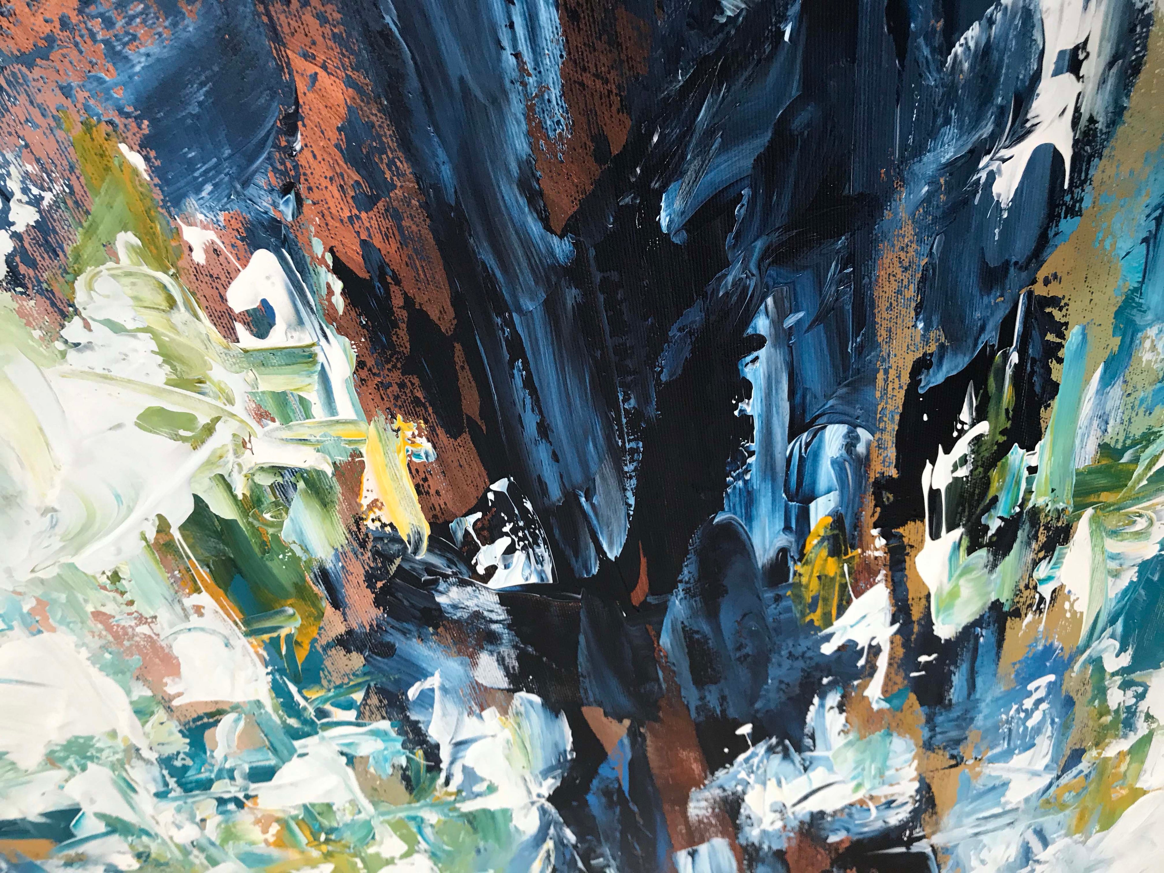 The Waterfall - 152x76 cm - Original Painting