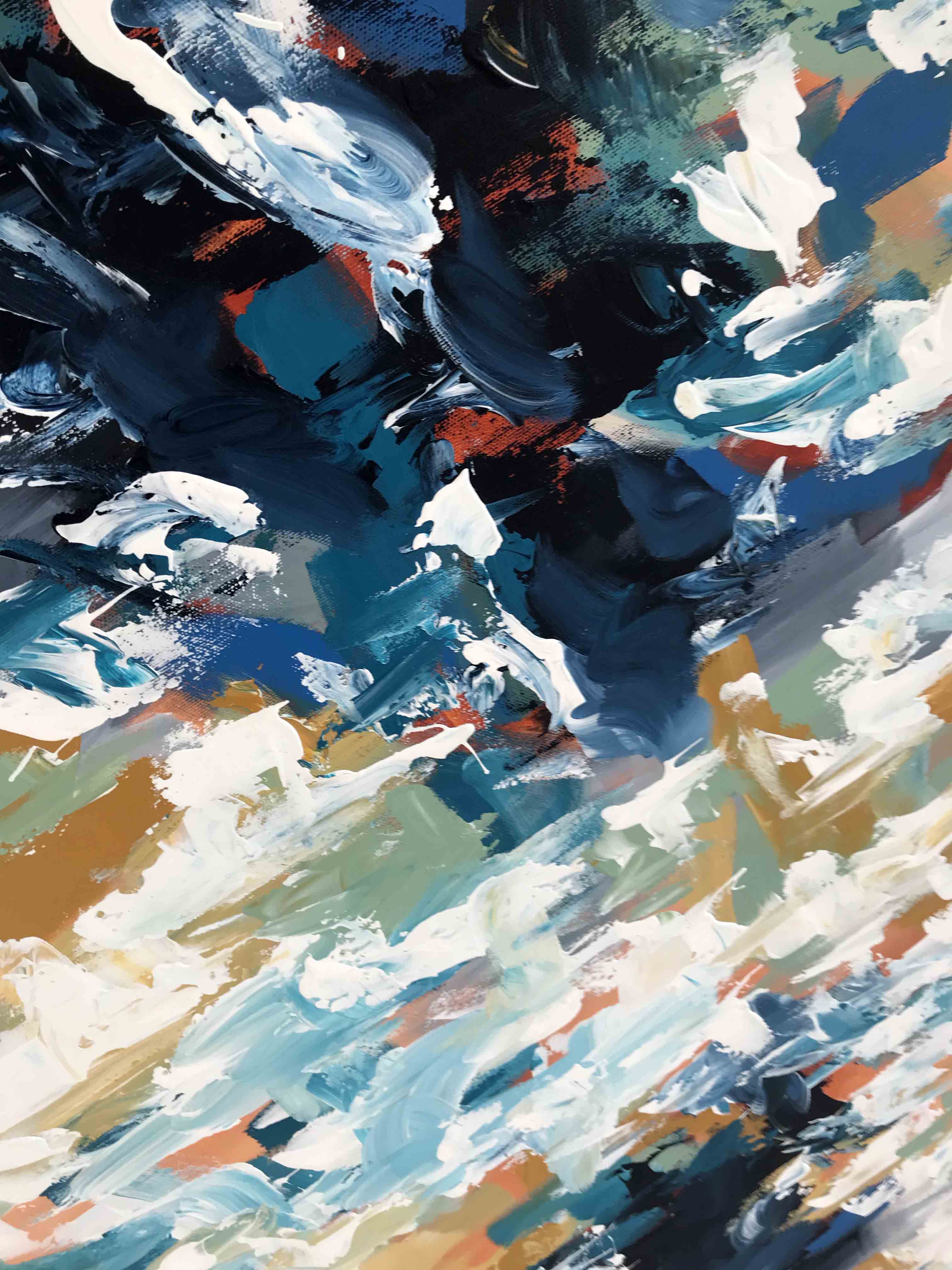 Where It All Began - 122x90 cm - Original Painting