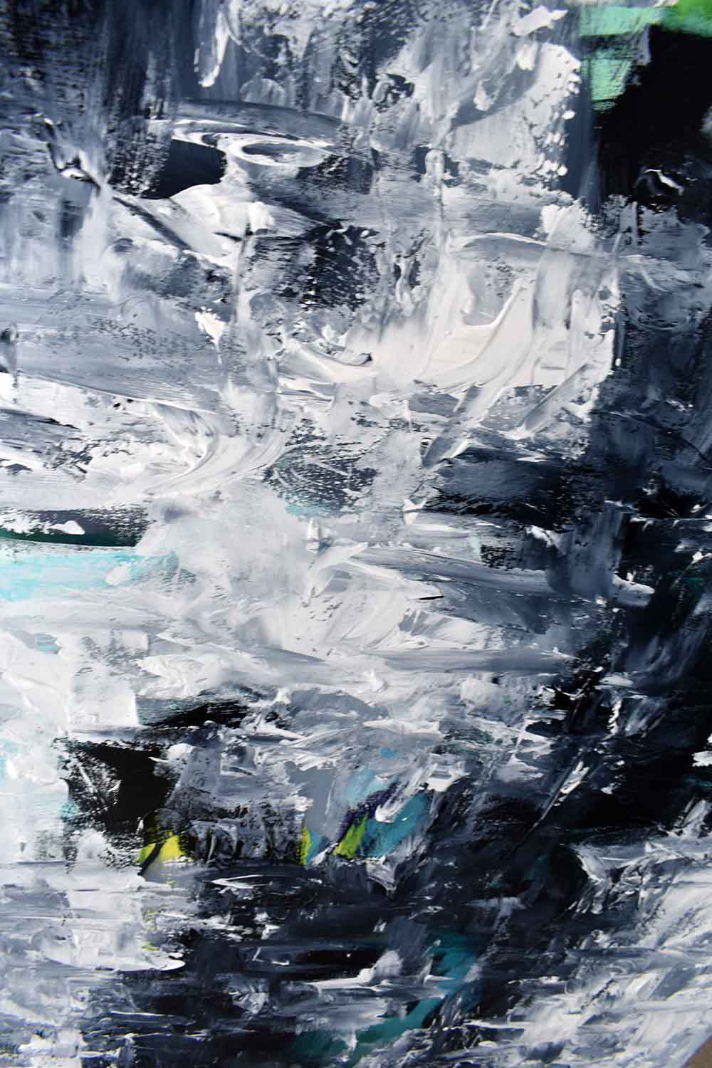 Unsung - 152x102 cm - Original Painting-OmarObaid.com