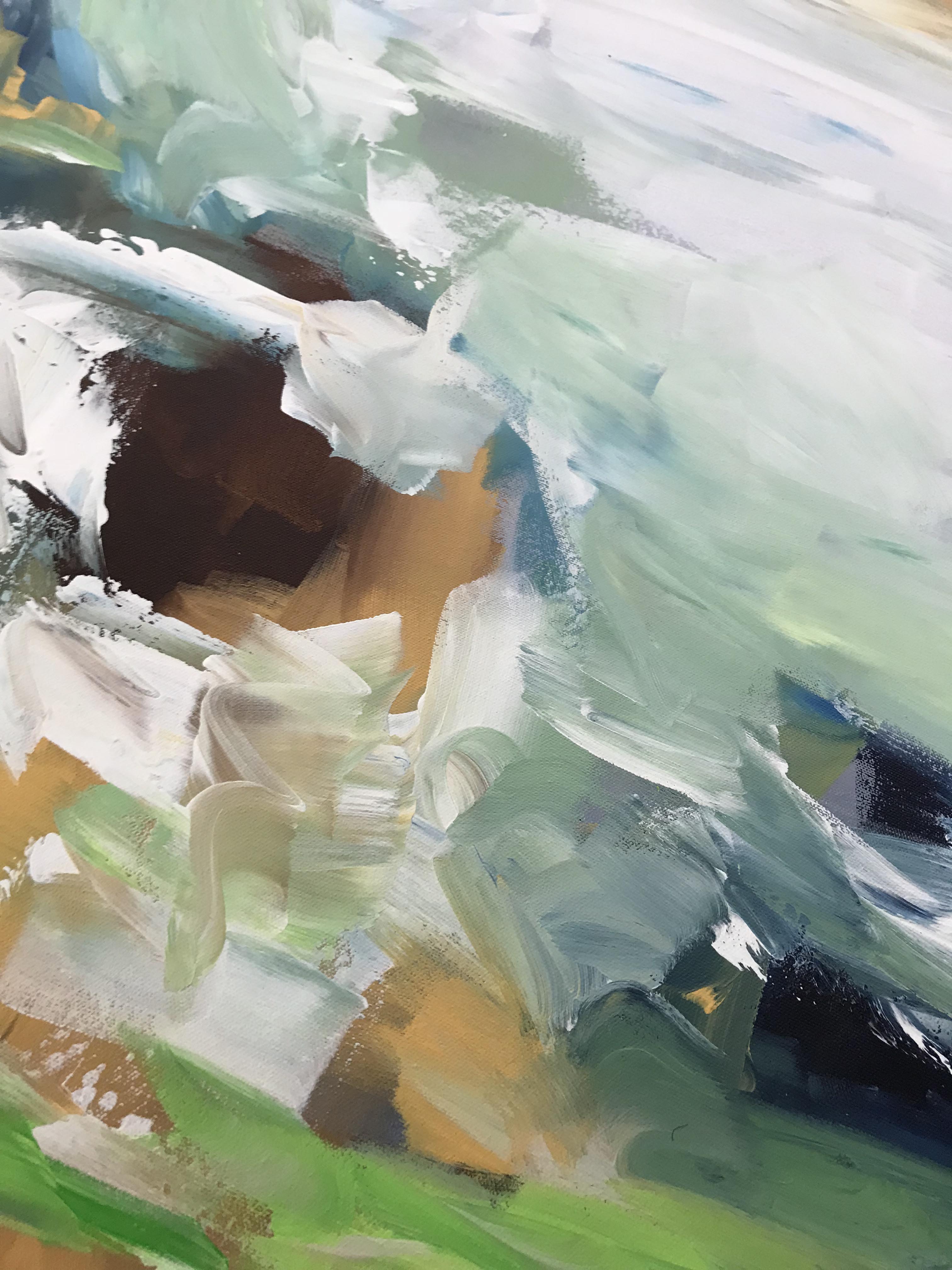 Time - 152x100 cm - Original Painting-OmarObaid.com