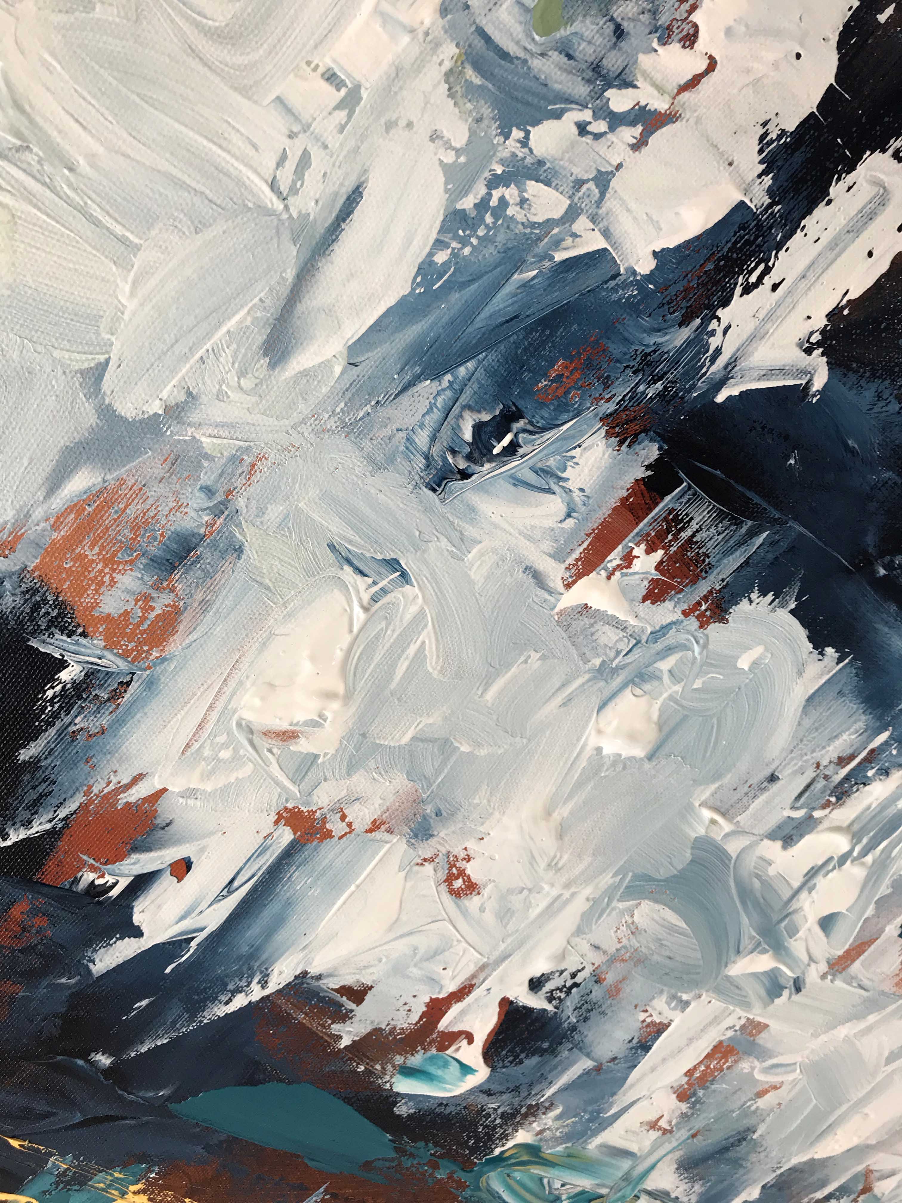 Unknown Yet Familiar - 152x76 cm - Original Painting