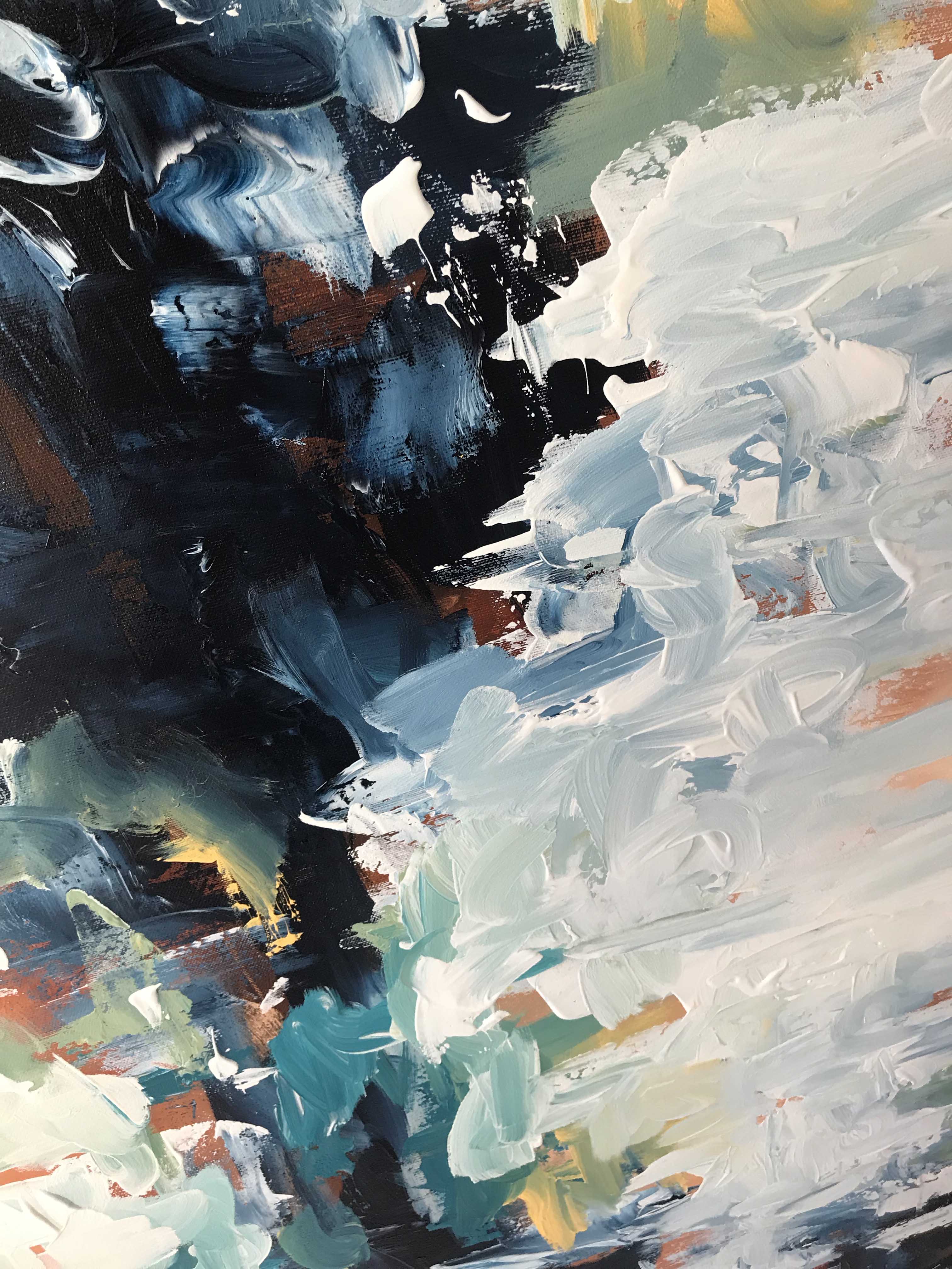 Unknown Yet Familiar - 152x76 cm - Original Painting