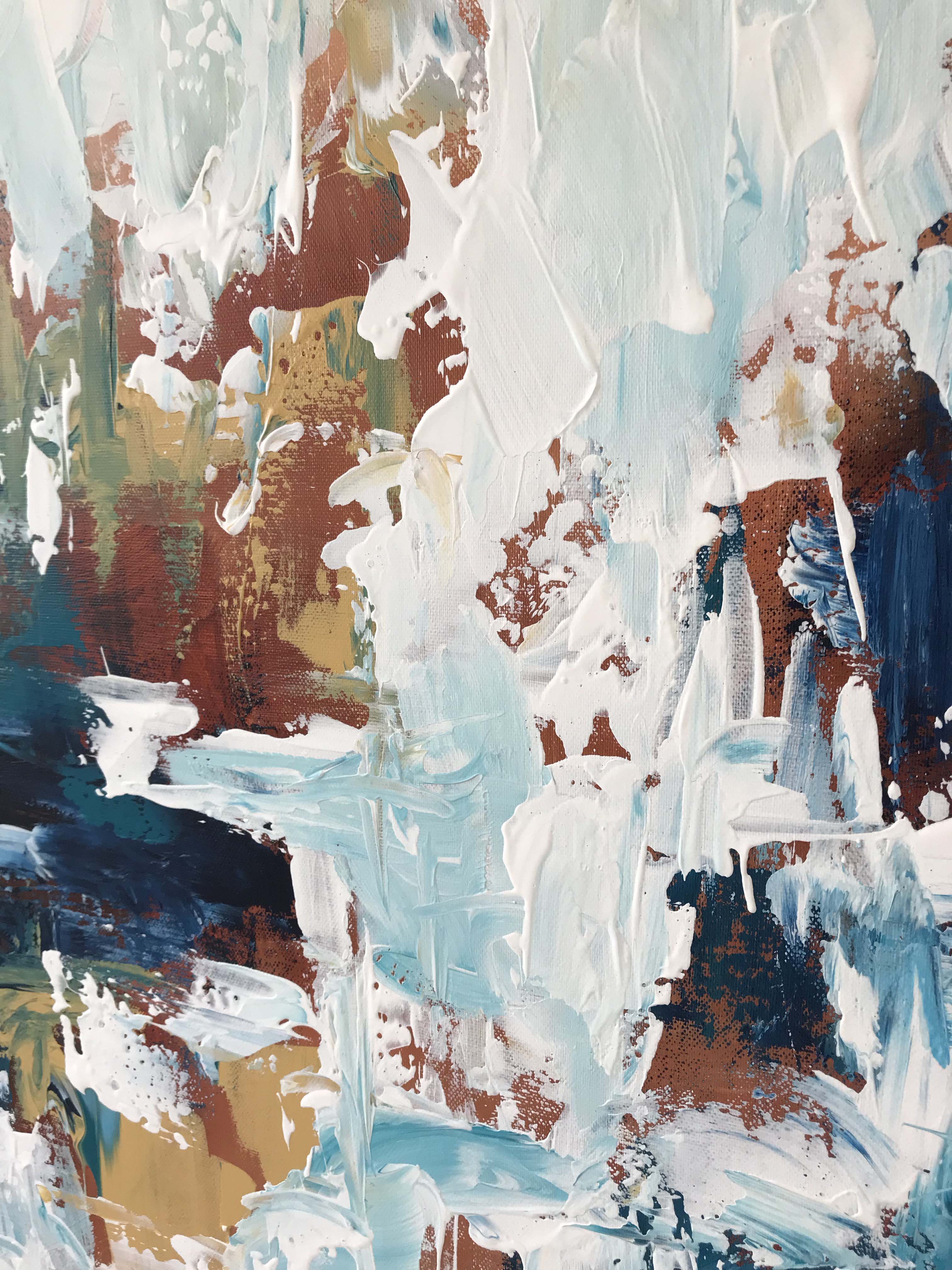The Waterfall 3 - 152x92 cm - Original Painting