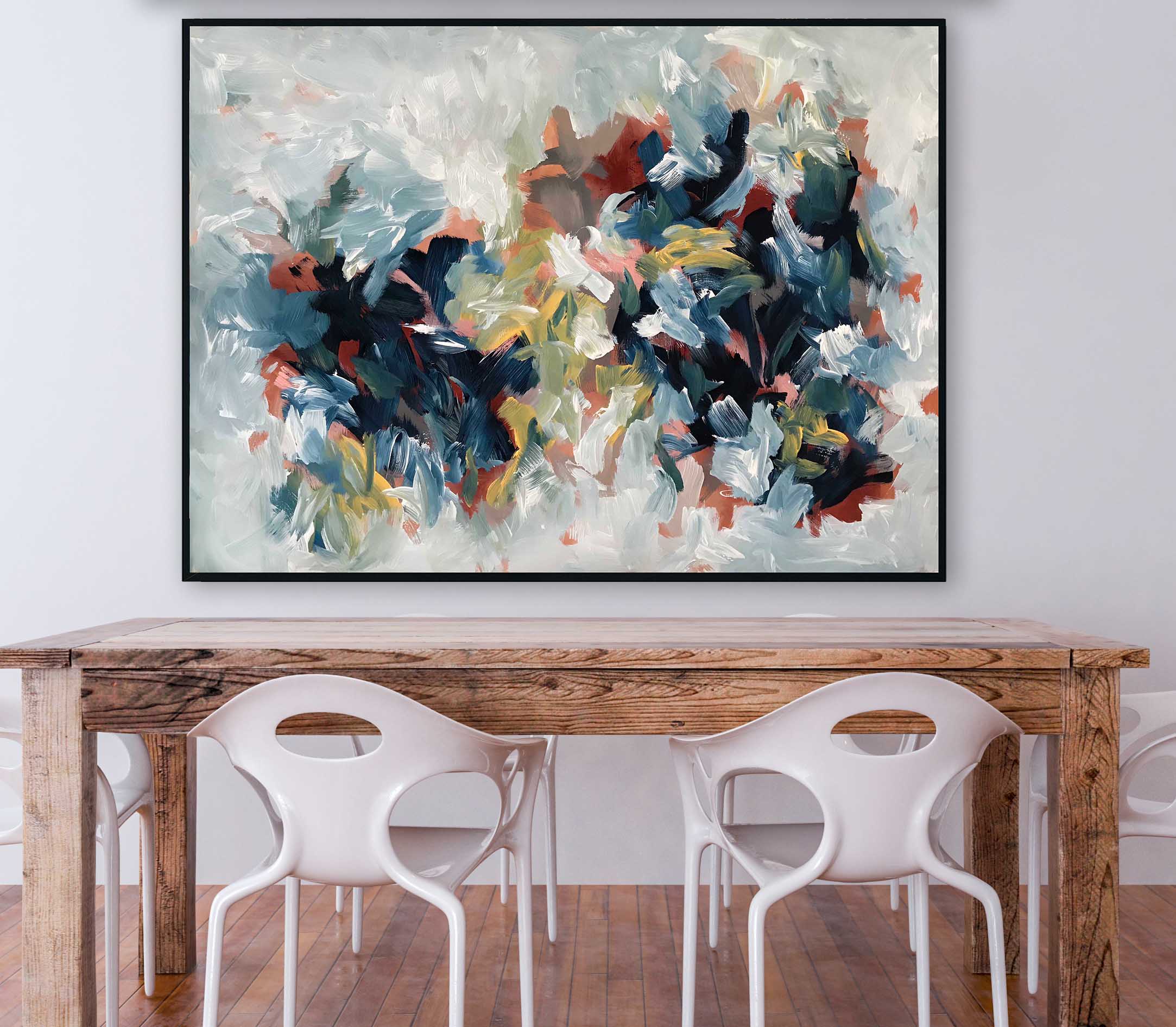The Valley - 152x107 cm - Original Painting