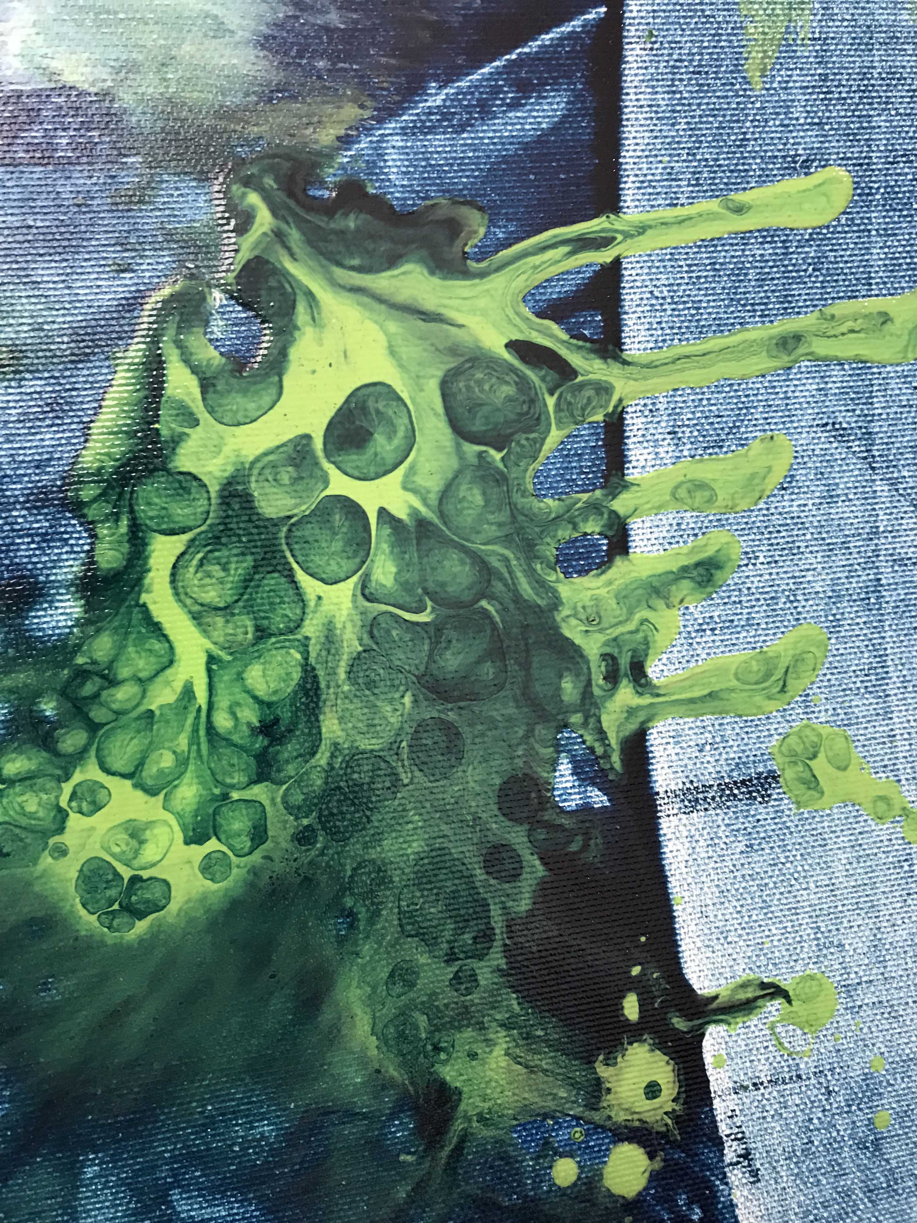 We Live Forever - 102x76 cm - Original Painting-OmarObaid.com
