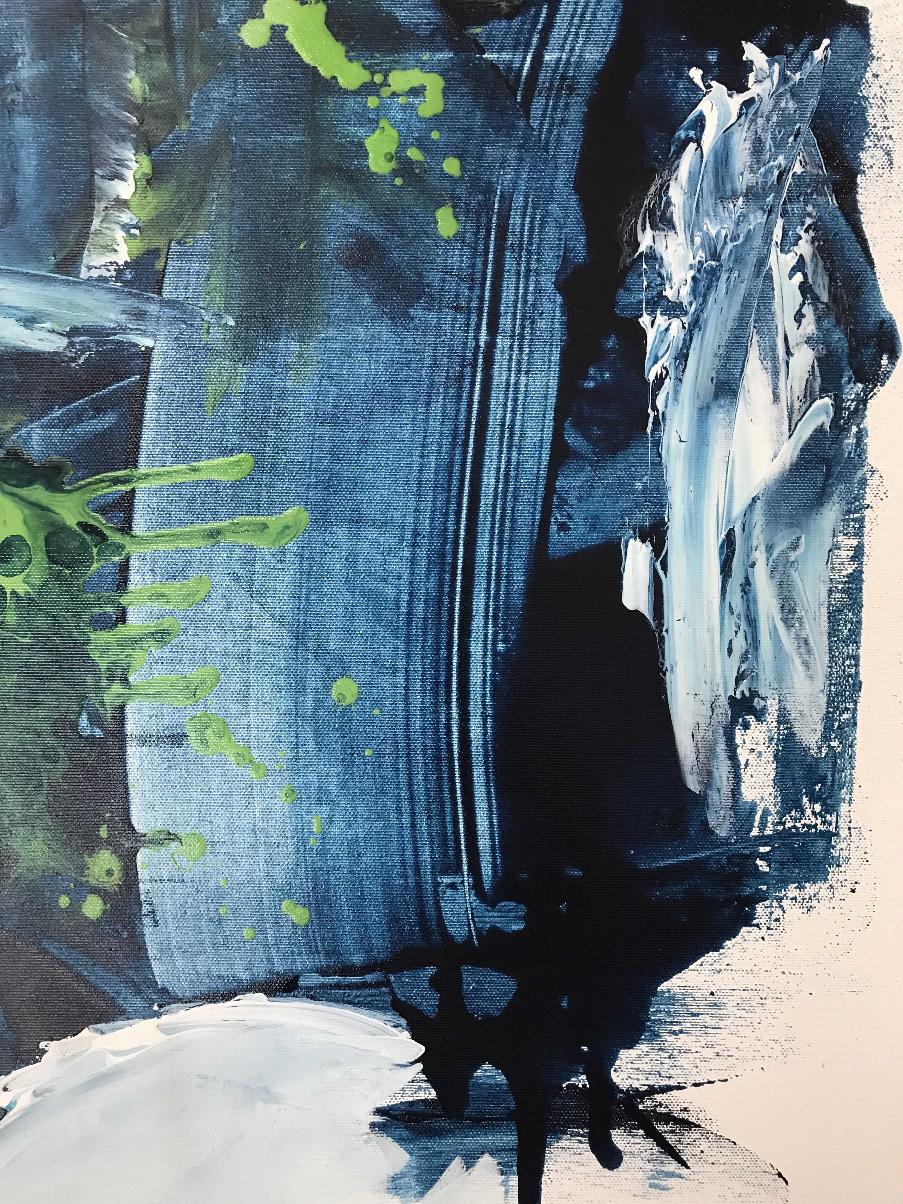 We Live Forever - 102x76 cm - Original Painting-OmarObaid.com